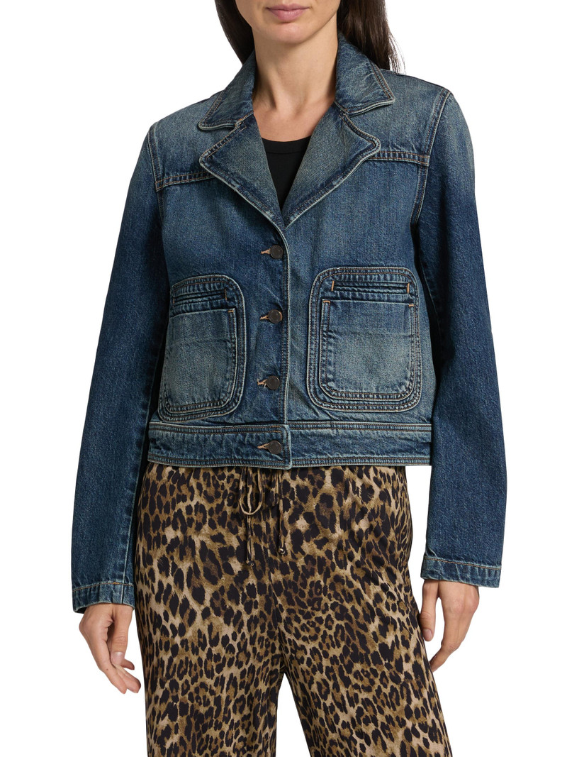 Women's Georgy Denim Jacket - Simon Wash 3