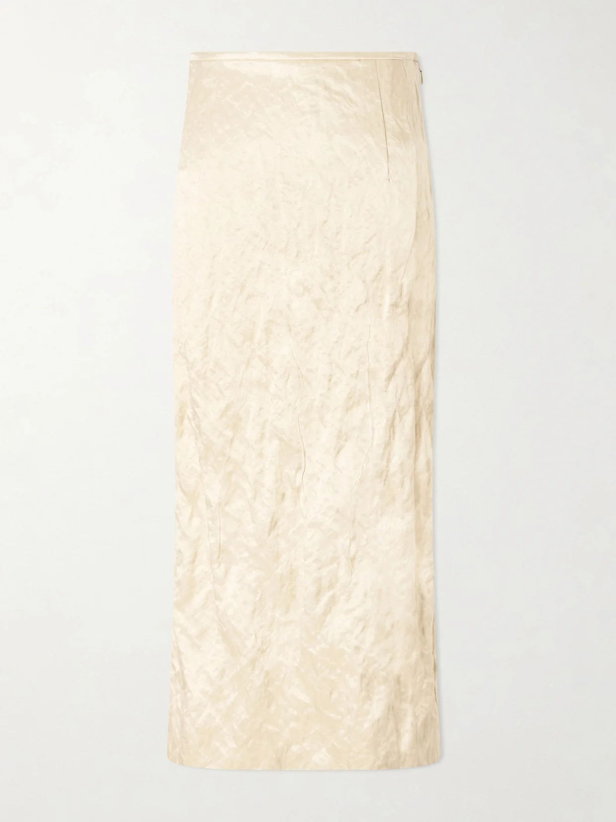Mena Cloqué Cotton-blend Midi Skirt - 1