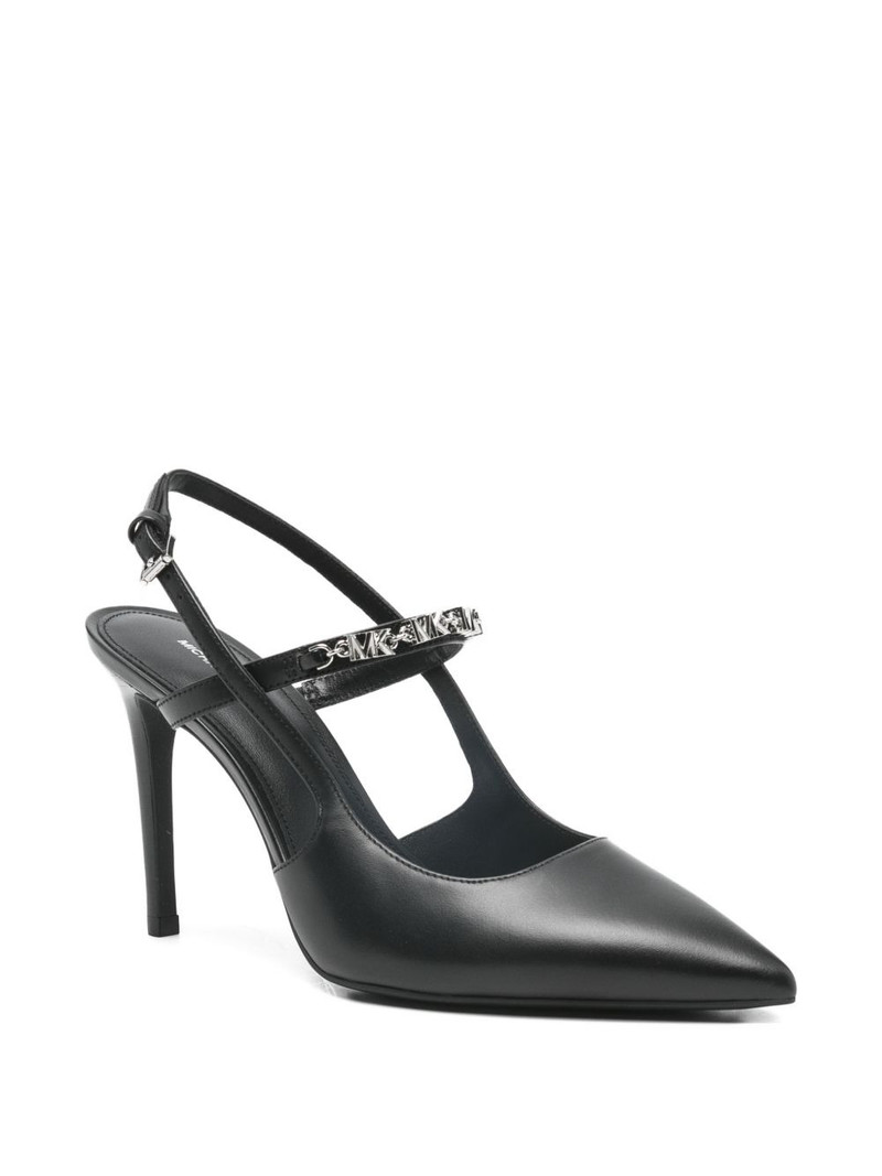 MICHAEL KORS Dina leather slingback pumps outlook