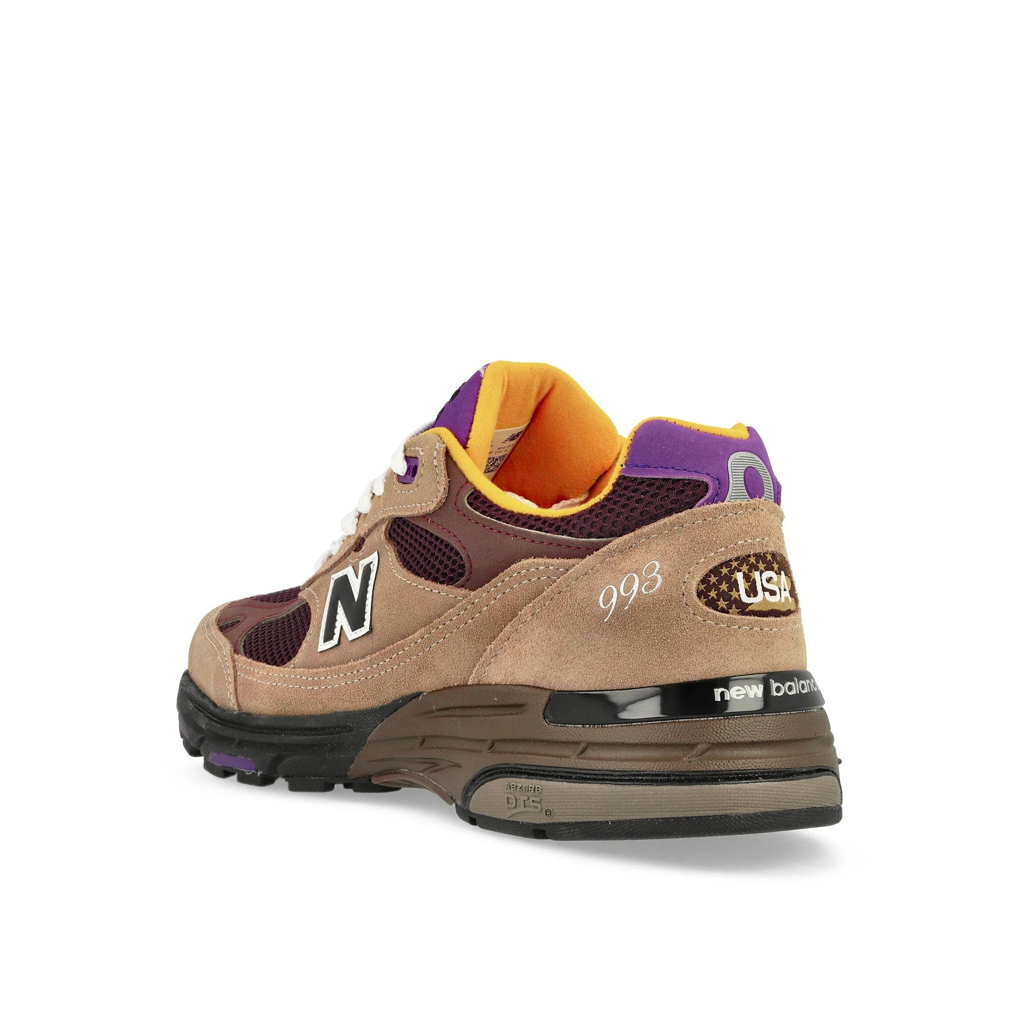 New Balance 993 Made in USA 'Mushroom Midnight Violet' U993MU - 3