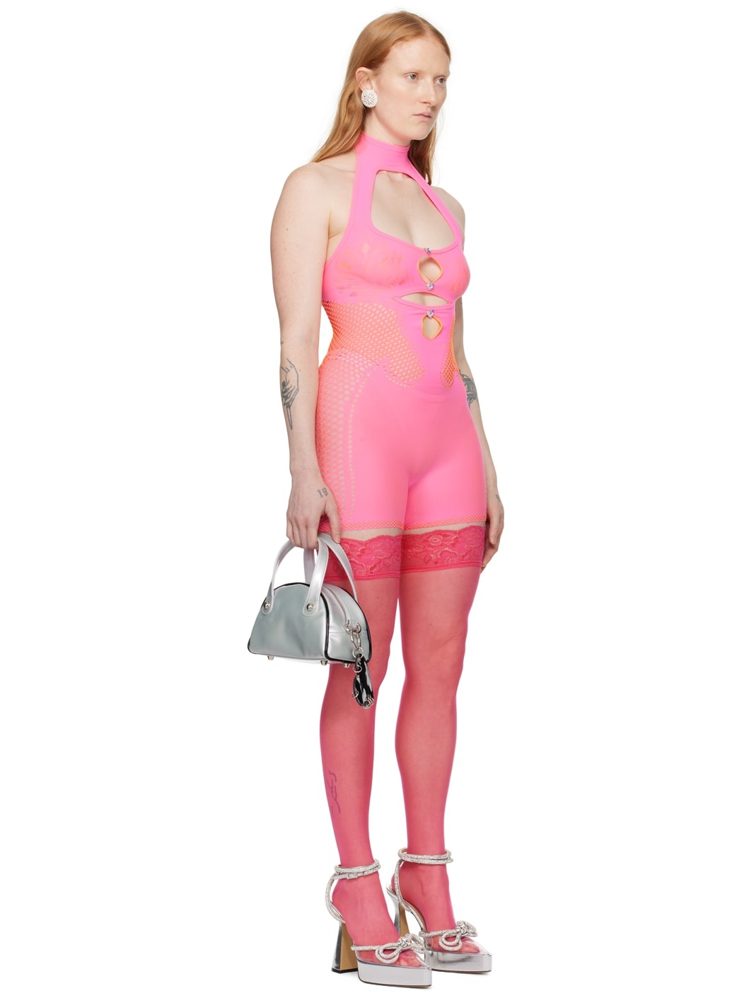 Pink Harley Romper - 2