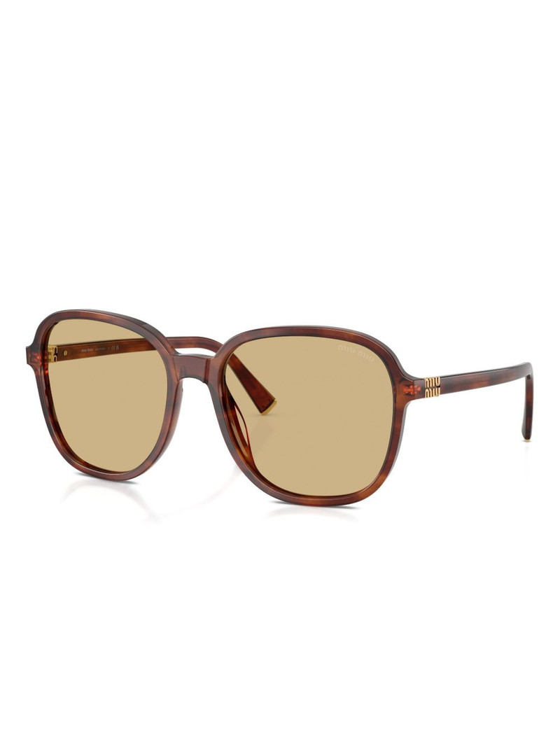 Miu Miu logo geometric sunglasses outlook