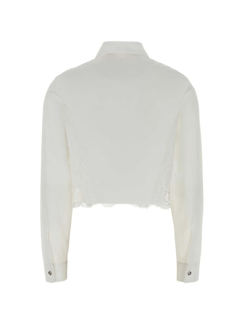 VERSACE lace poplin shirt outlook