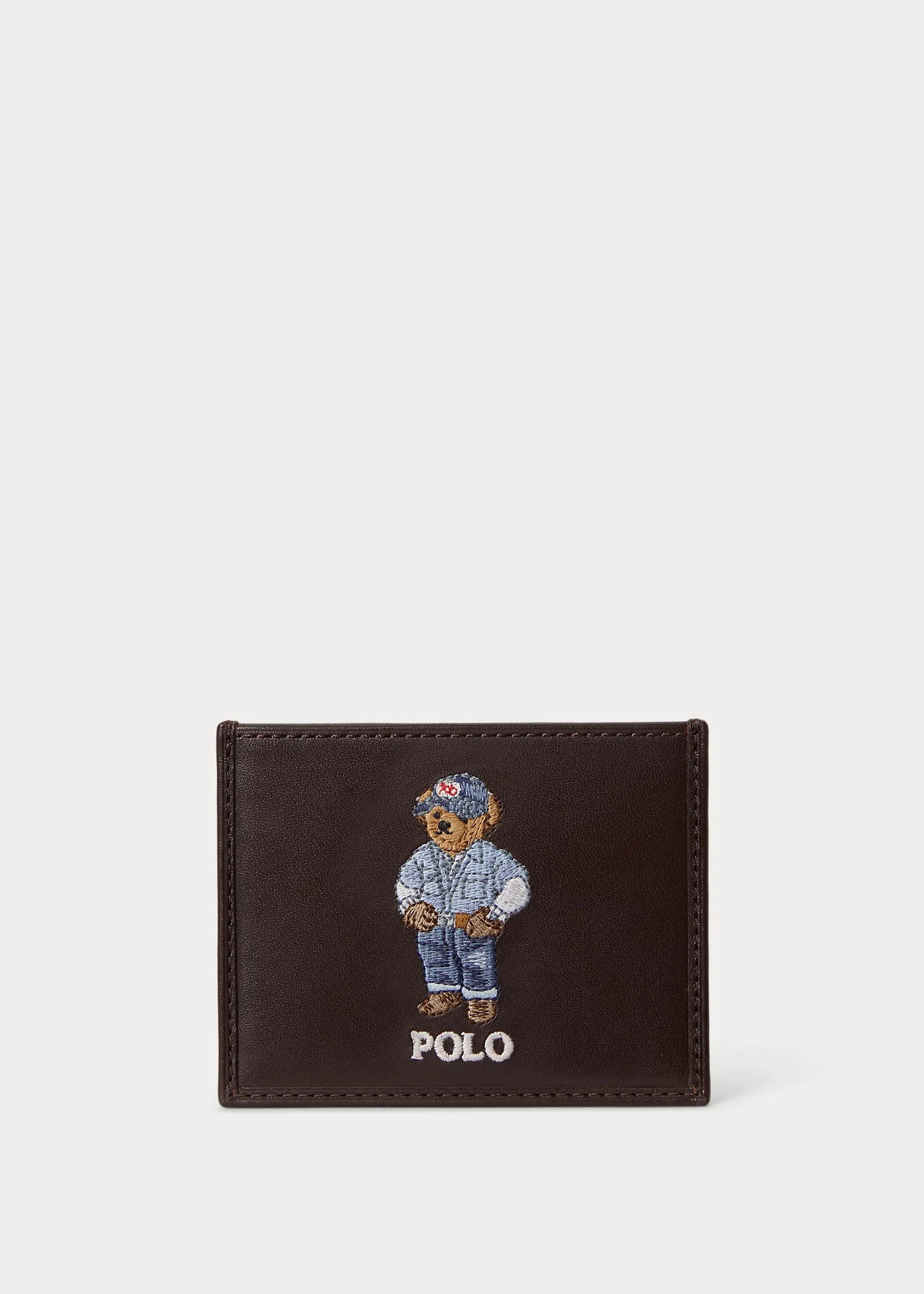 Polo Bear Leather Card Case - 1