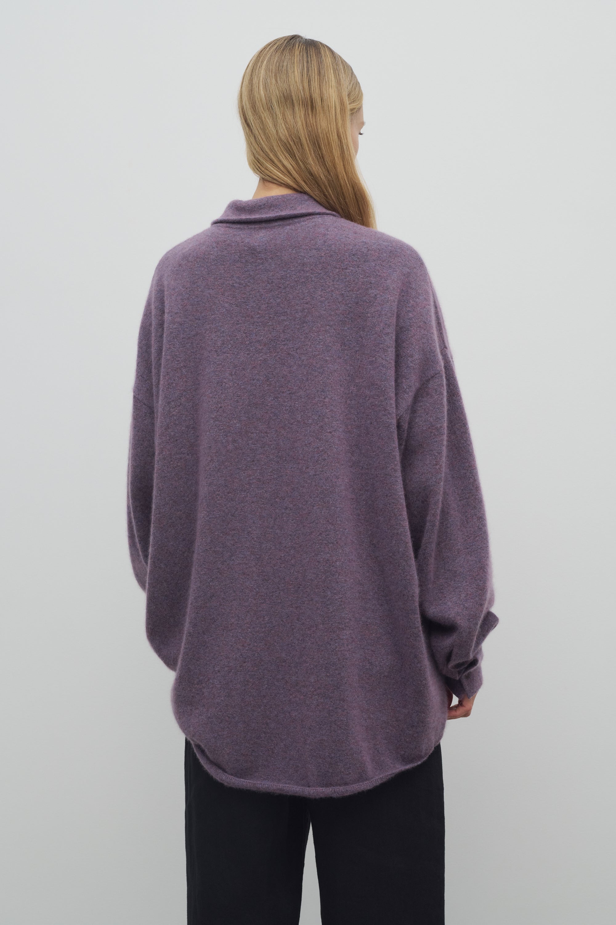 Tシャツ・カットソー [The Row] Janak Top in Silk, Cashmere, and Cotton Janak Top Grey in Silk, Cashmere, and Cotton – The Row