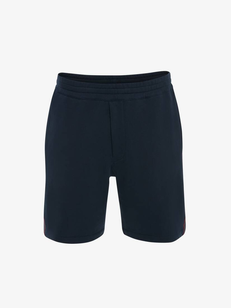 Selvedge 로고 테이프는 잉크 파랑에 있는 짧습니다 - 1