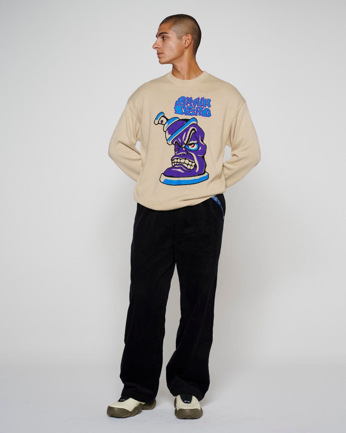 Spray Can Sweater - Natural - 6