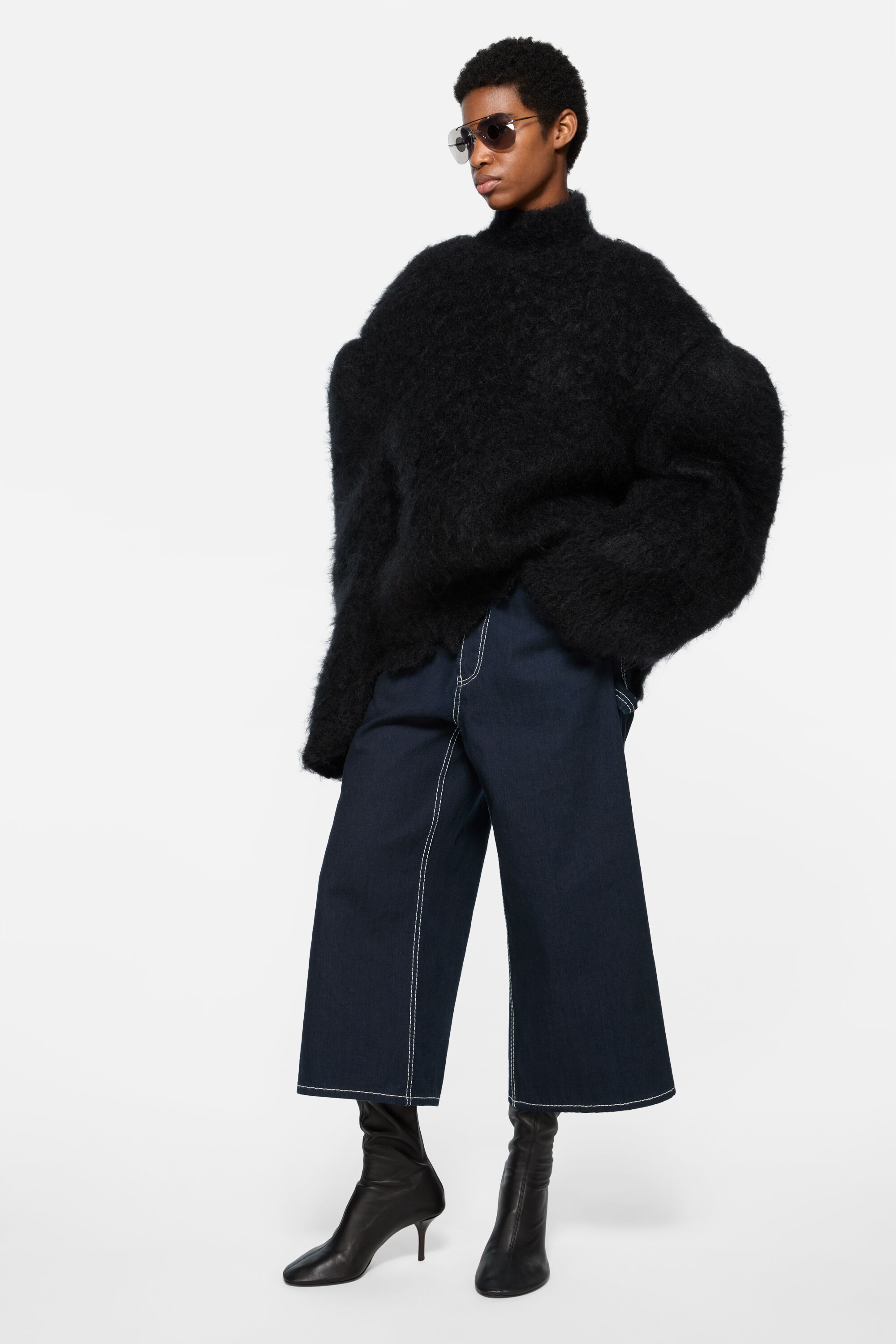 Indigo denim trousers - Indigo blue - 2