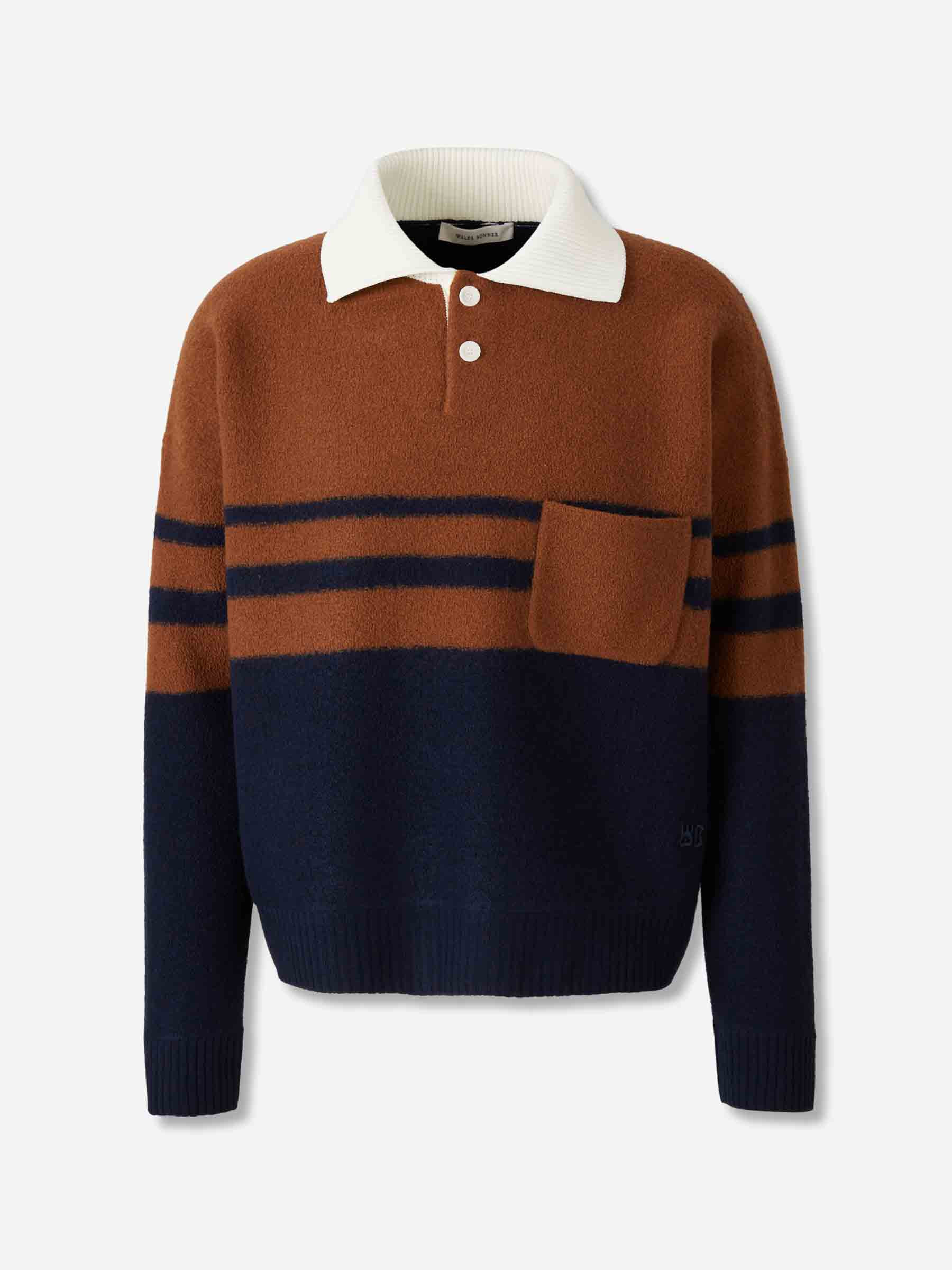LONG SLEEVE POLO - 1
