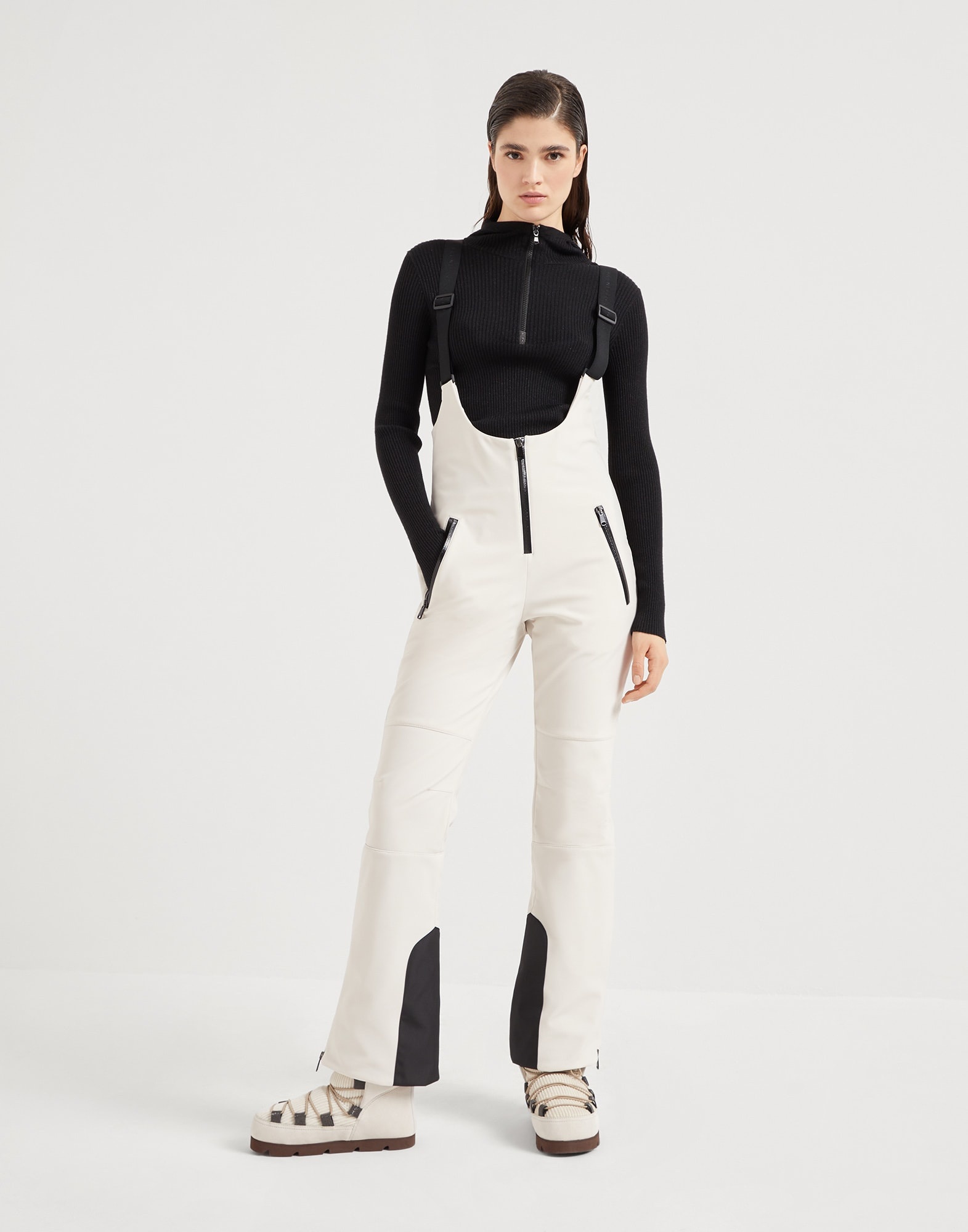 Bonded techno fabric mountain jumpsuit - 1