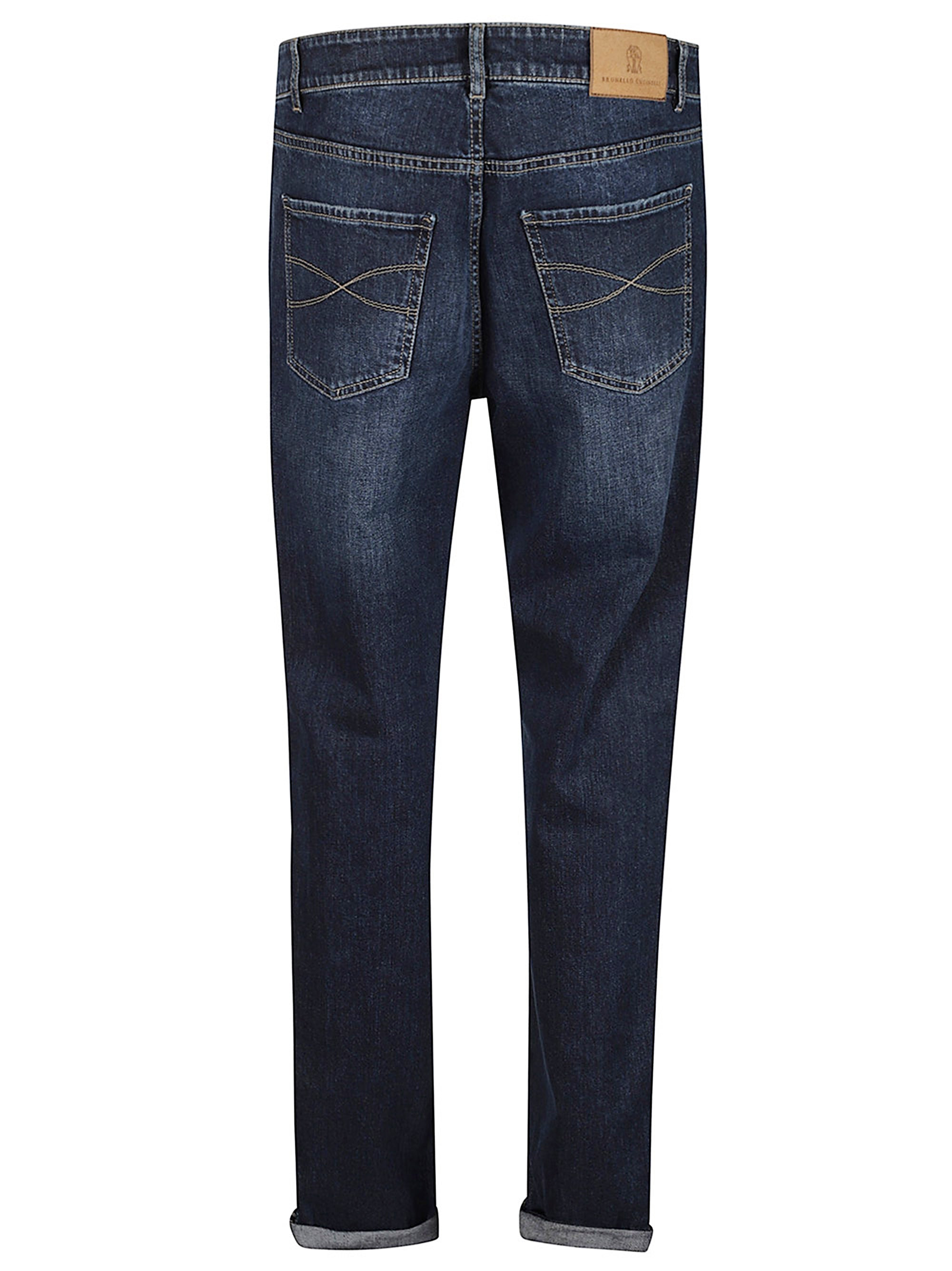 Brunello Cucinelli Men Straight-Leg Jeans - 3