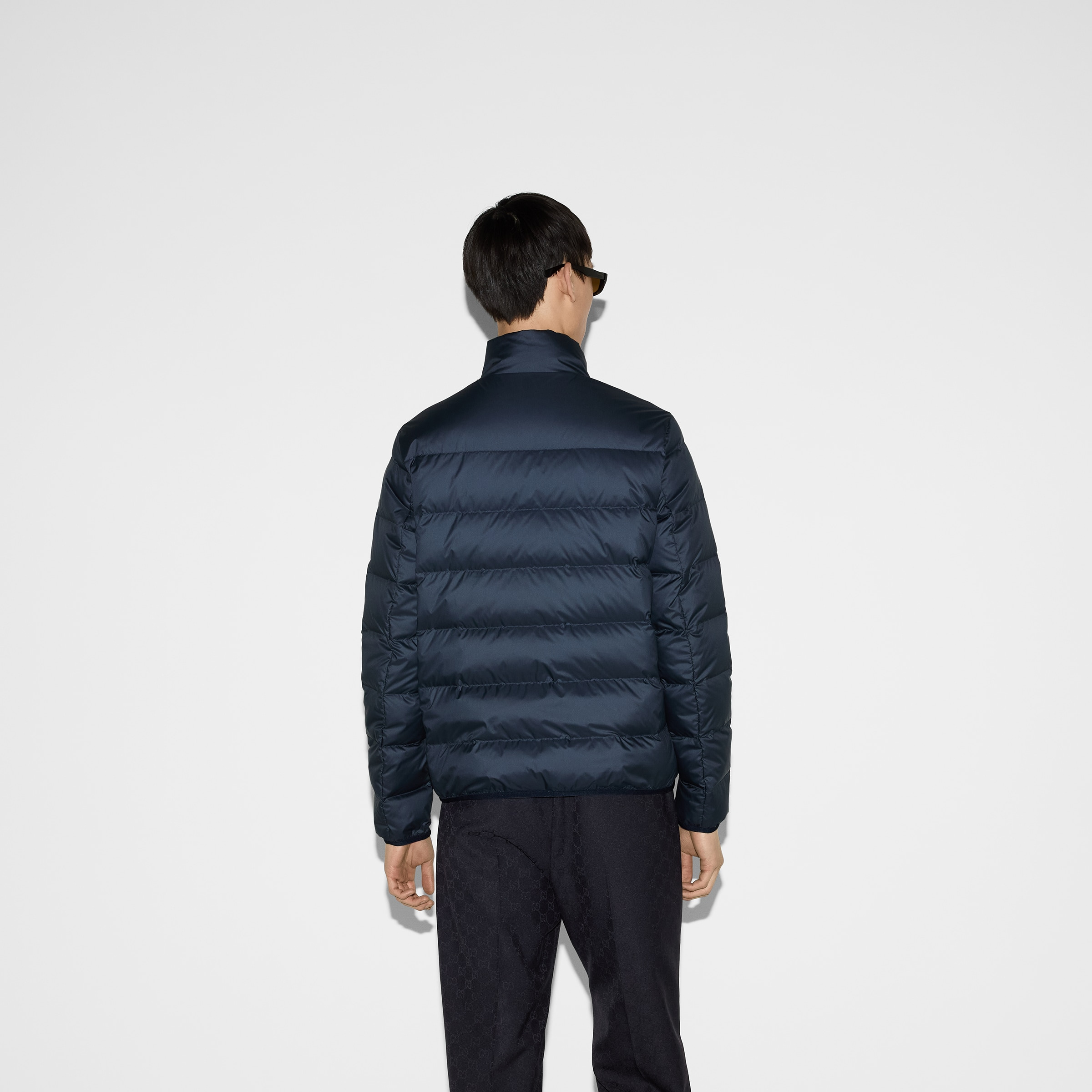 Nylon puffer jacket - 4