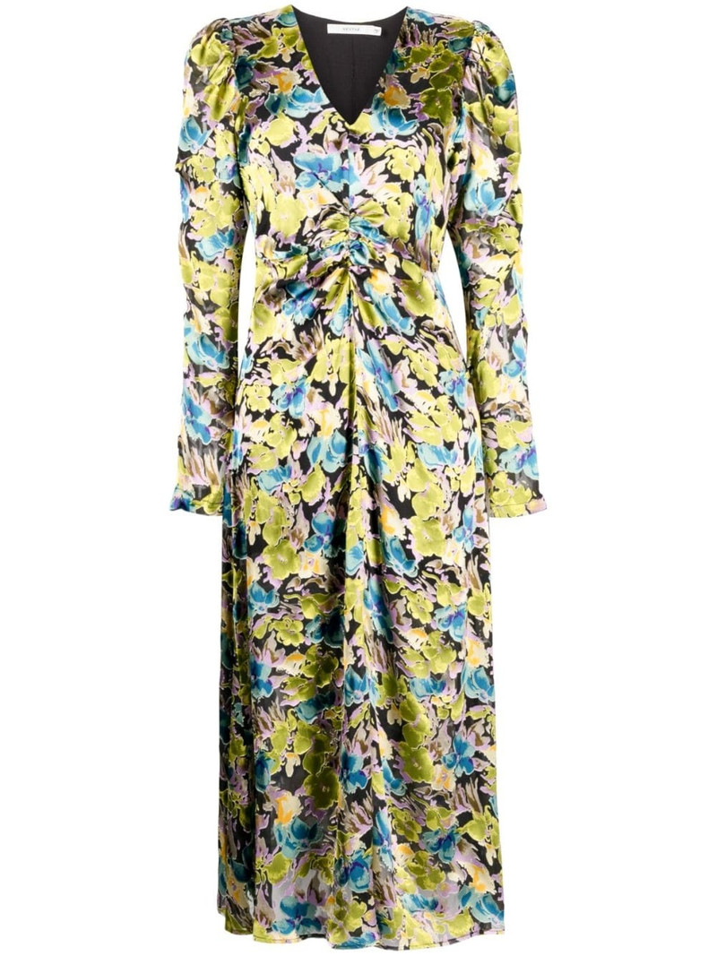 Floria long-sleeve long dress 1