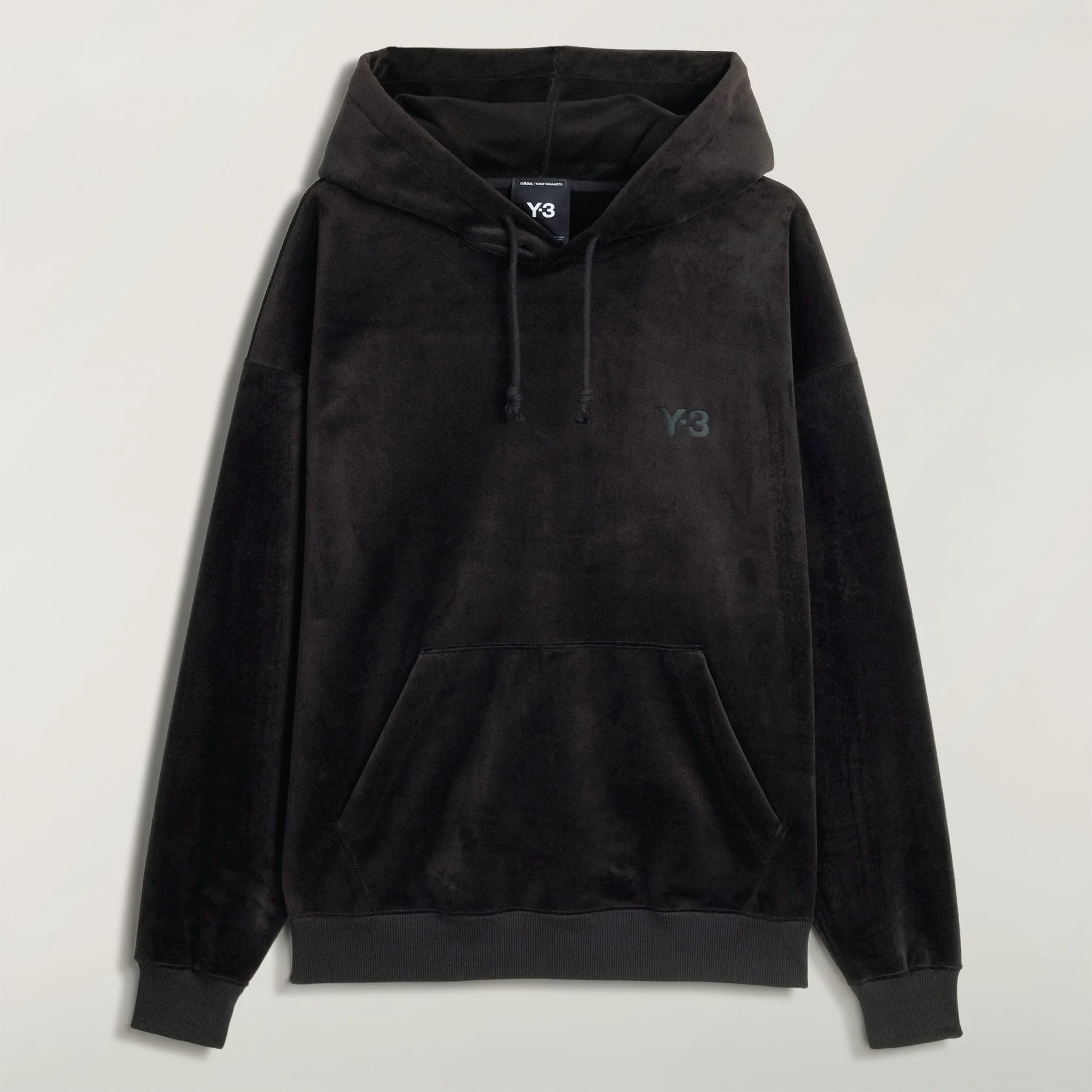 Y-3 VELVET CORDUROY HOODIE - 1