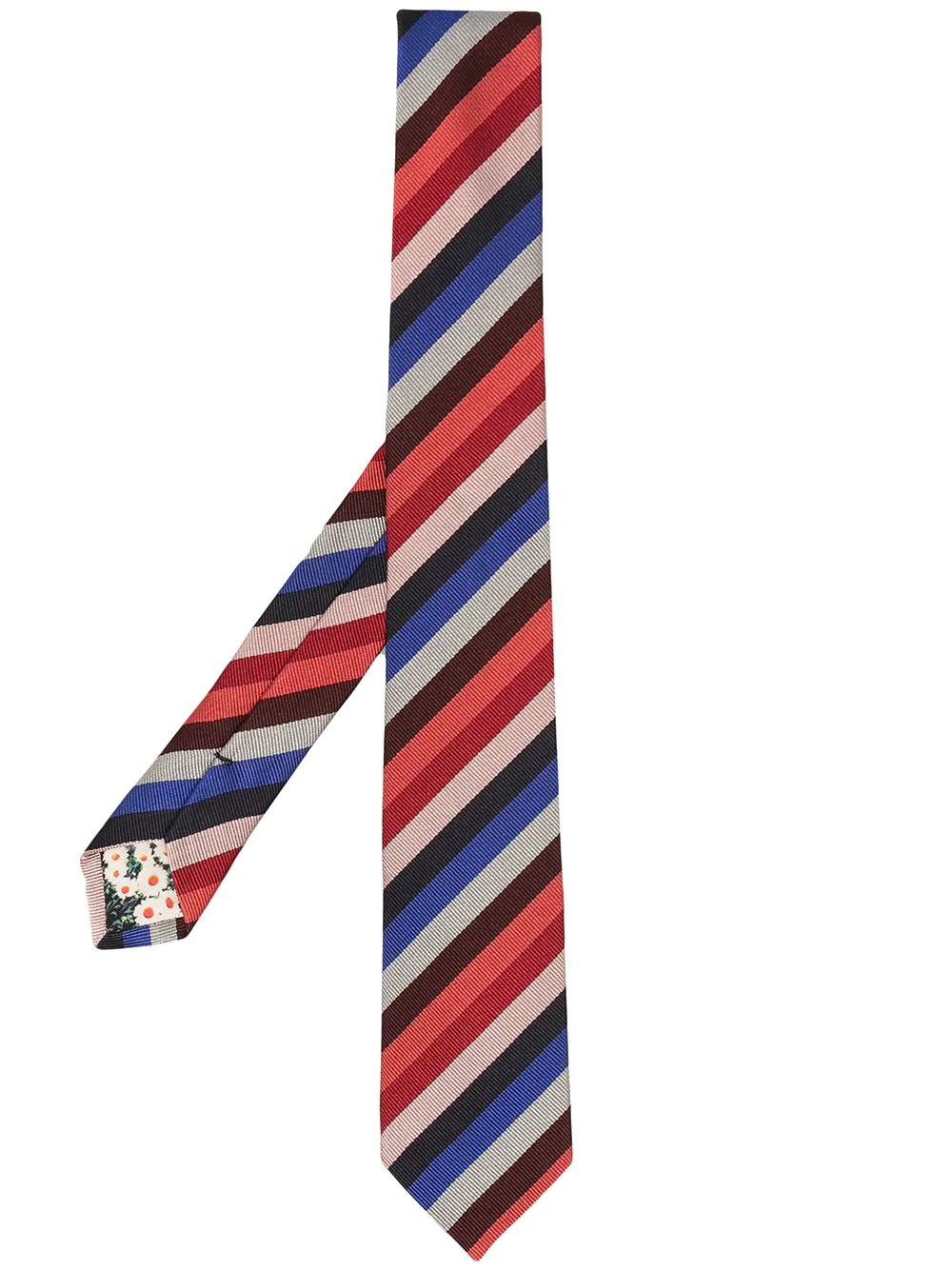 diagonal stripe tie - 1