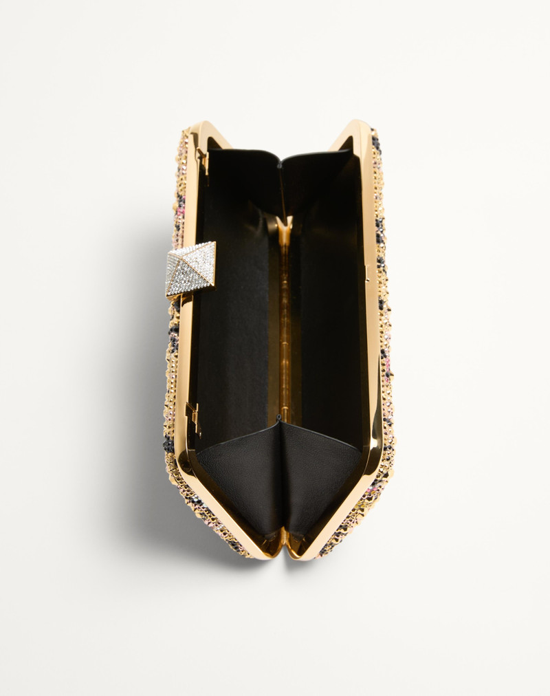Valentino CARRY SECRETS MINAUDIERE WITH RHINESTONES APRES L'HIVER MOTIF outlook