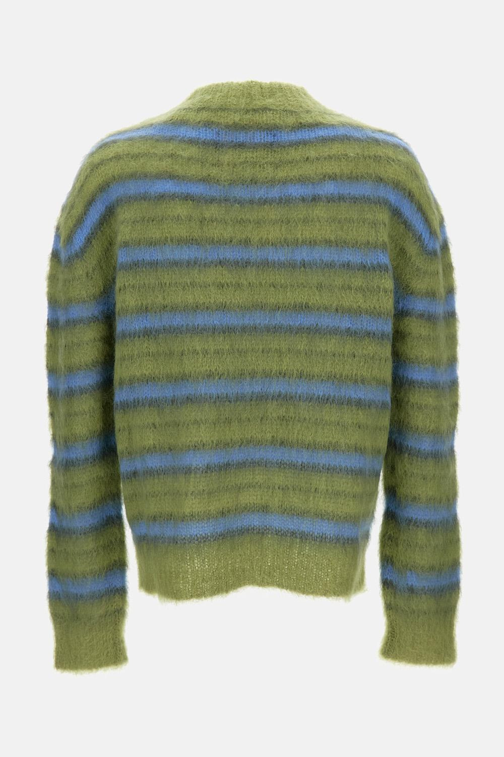 LONG-SLEEVED CREW NECK SWEATER - 2