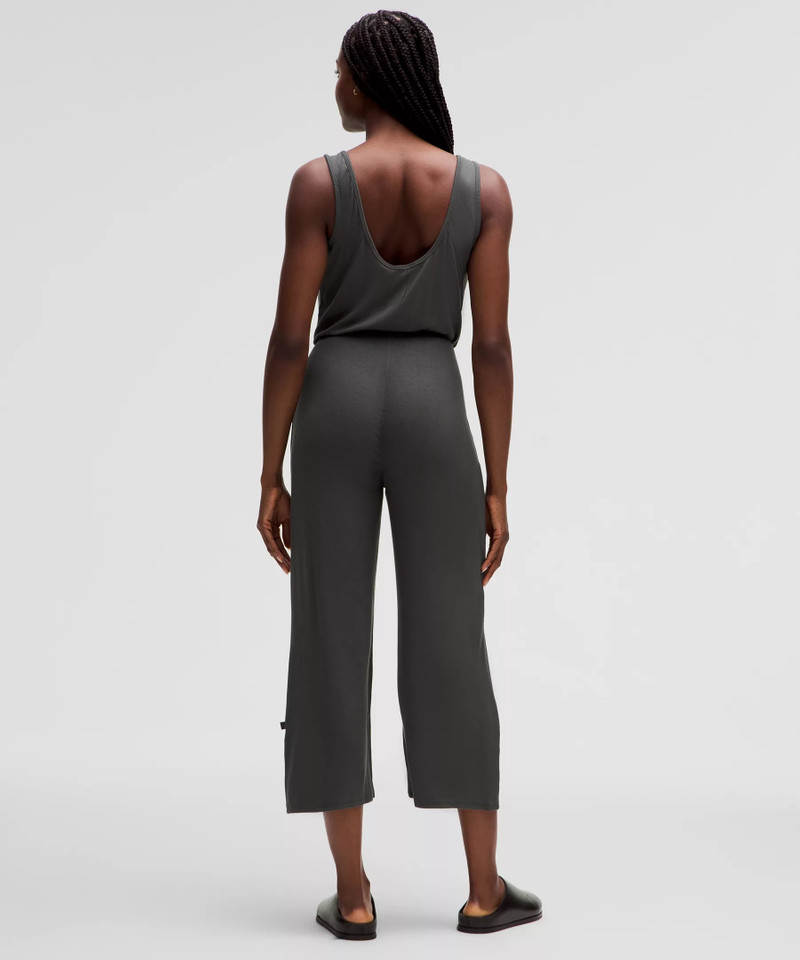 lululemon Cropped Wide-Leg Ribbed Jumpsuit outlook