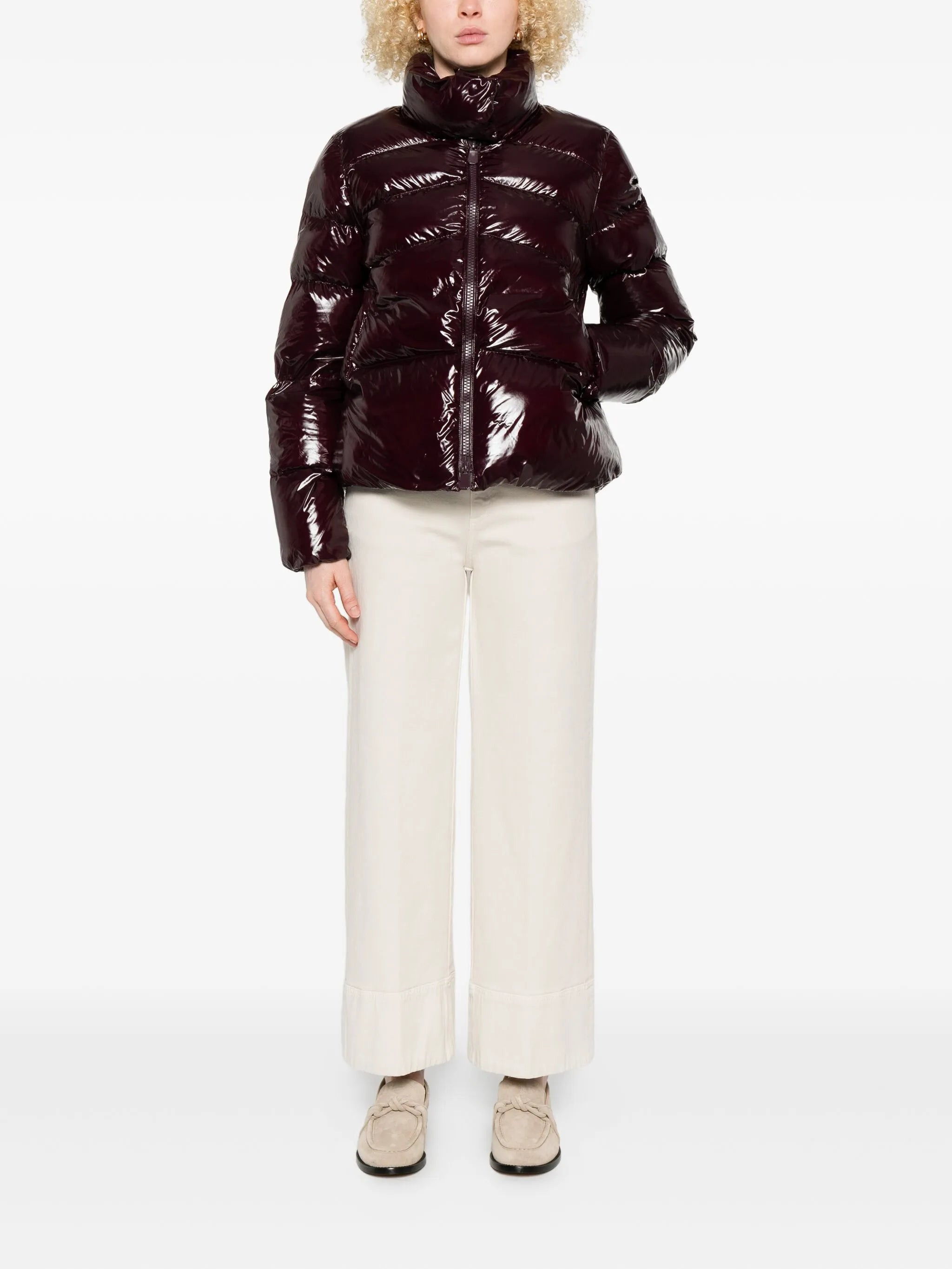 Pinko Quilted Shiny Jacket - 3