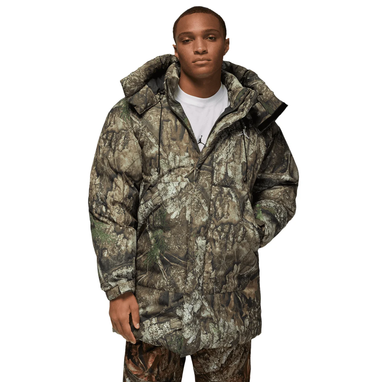 Jordan Mens Jordan MJ Flight Down Parka RLT - 1