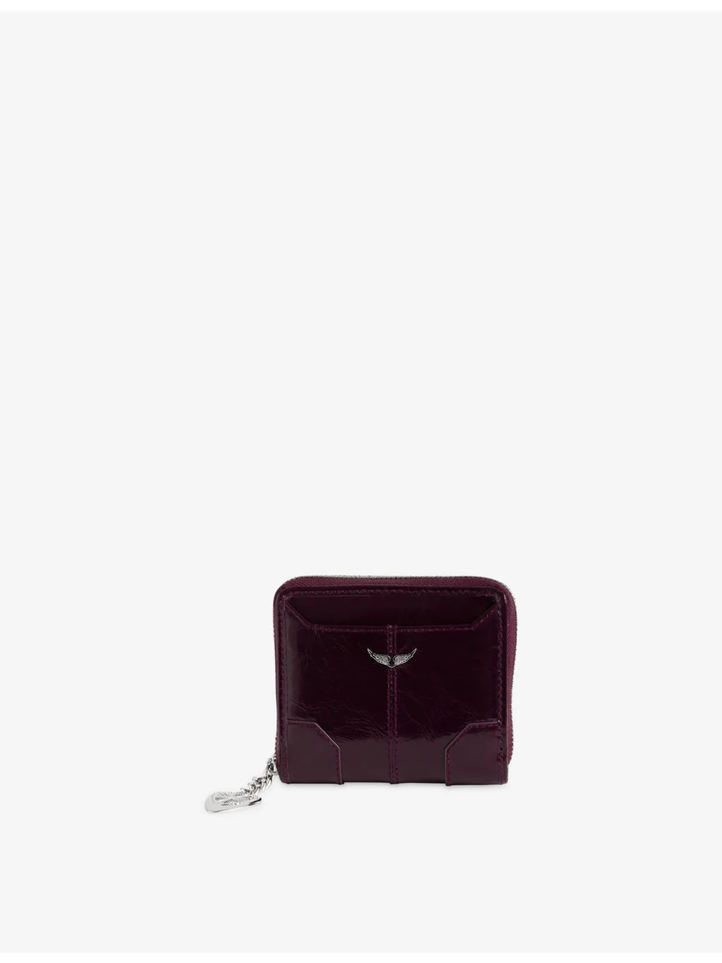 Sunny Mini Patent-Leather Wallet - 1