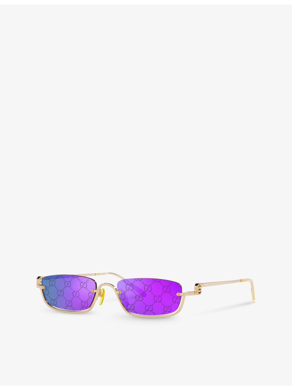 GC002042 GG1278S rectangle-frame metal sunglasses - 2