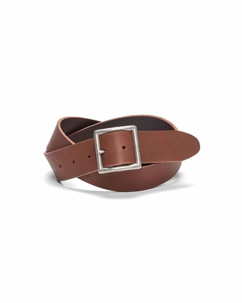 PLAIN BELT 40MM BROWN 1