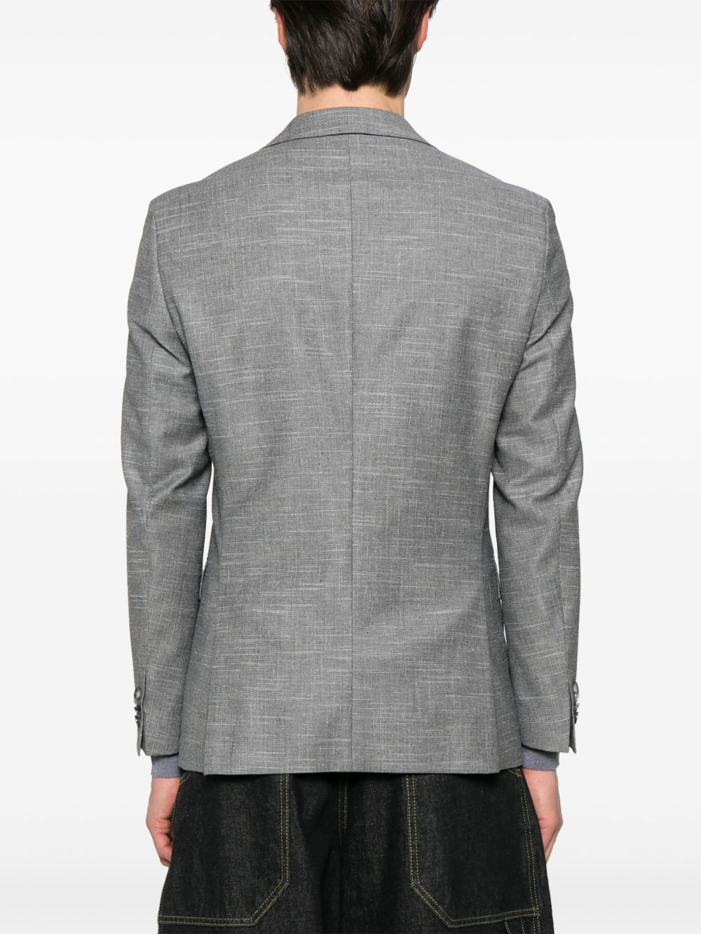 patterned blazer - 4