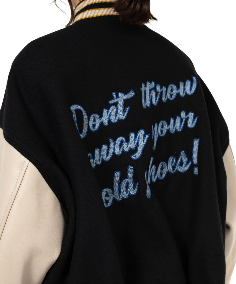 Roll-up Hem Stadium Jacket 9