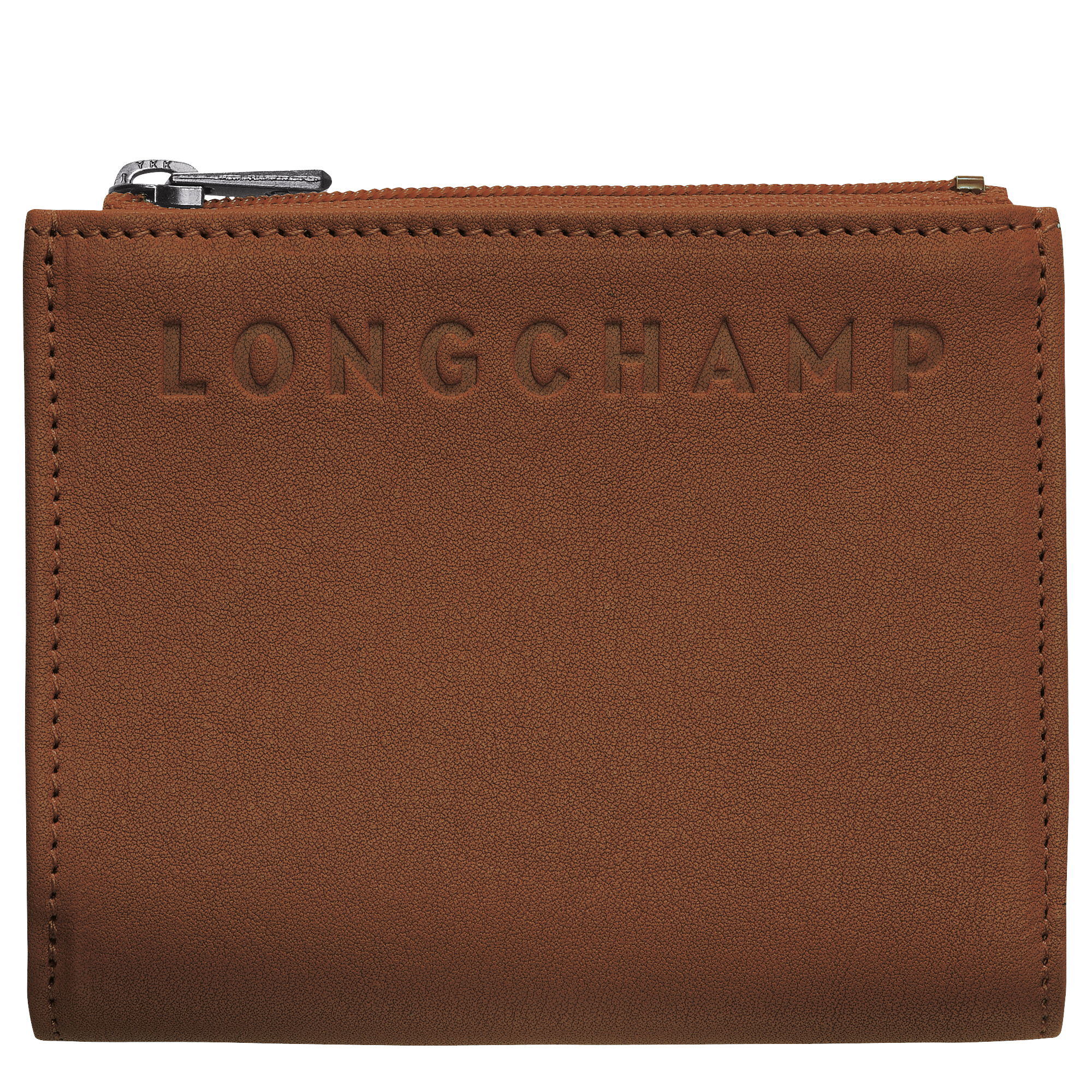 Longchamp 3D Wallet Cognac - Leather - 1
