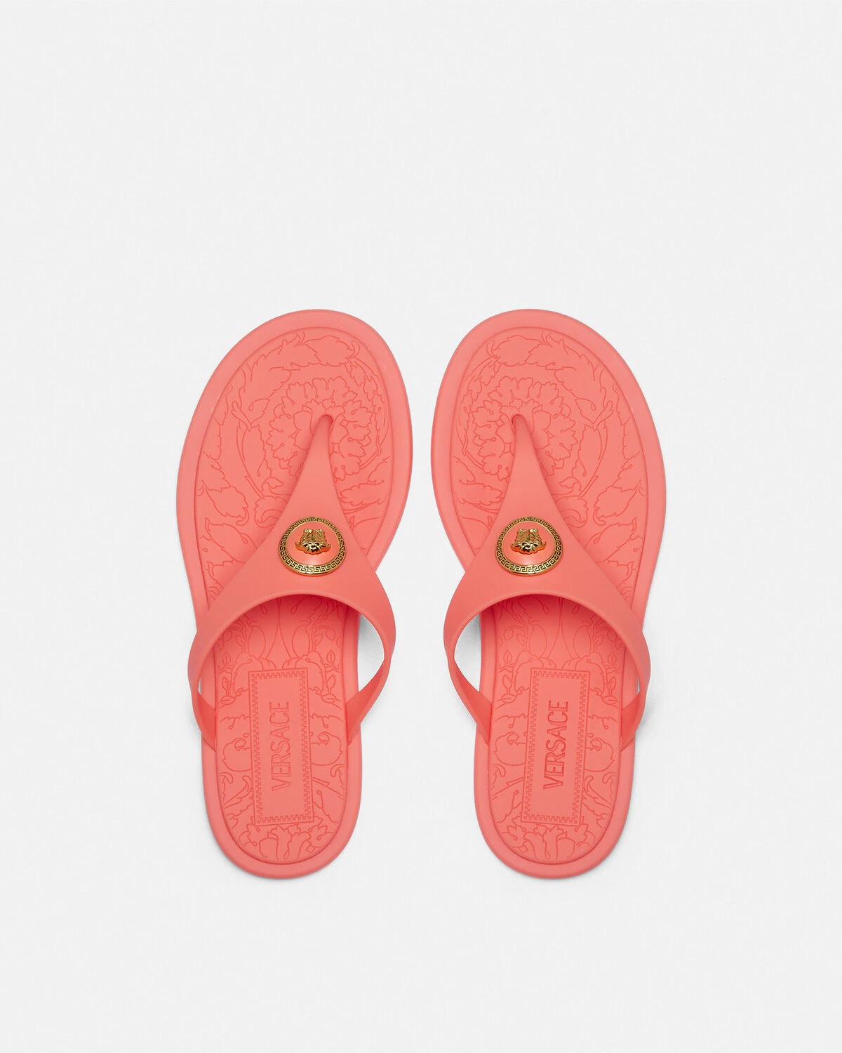 Alia Flat Rubber Sandals - 3