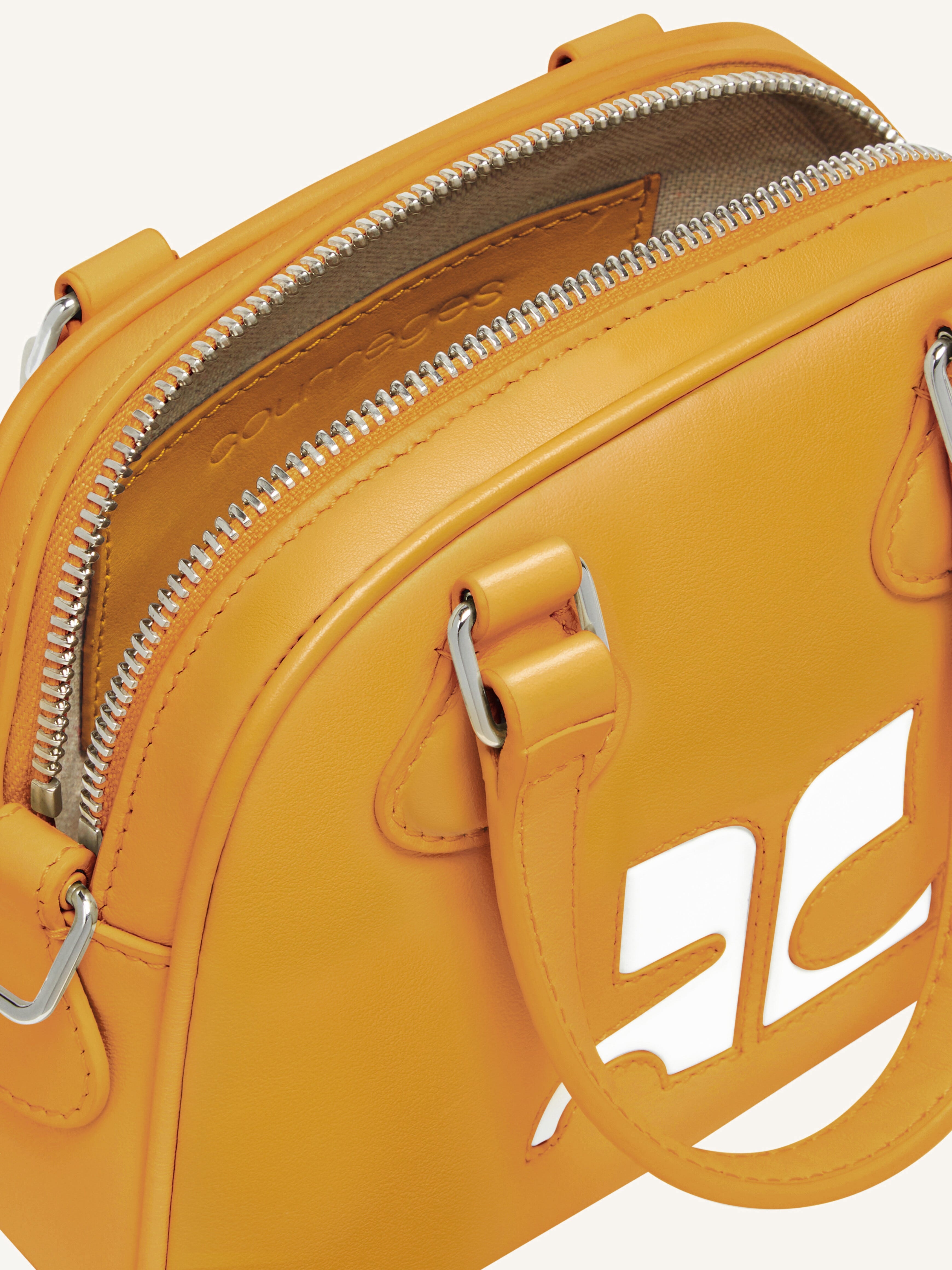REEDITION MINI LEATHER BOWLING BAG - 4