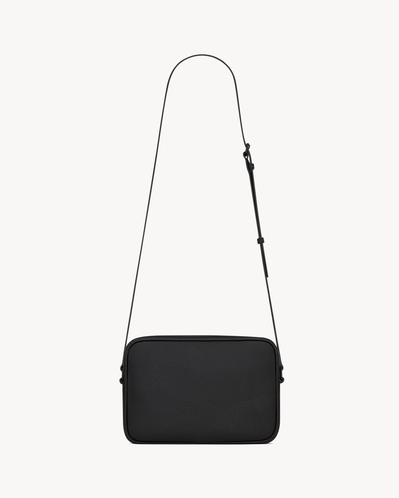 SAINT LAURENT CAMP CAMERA BAG IN GRAINED LEATHER outlook