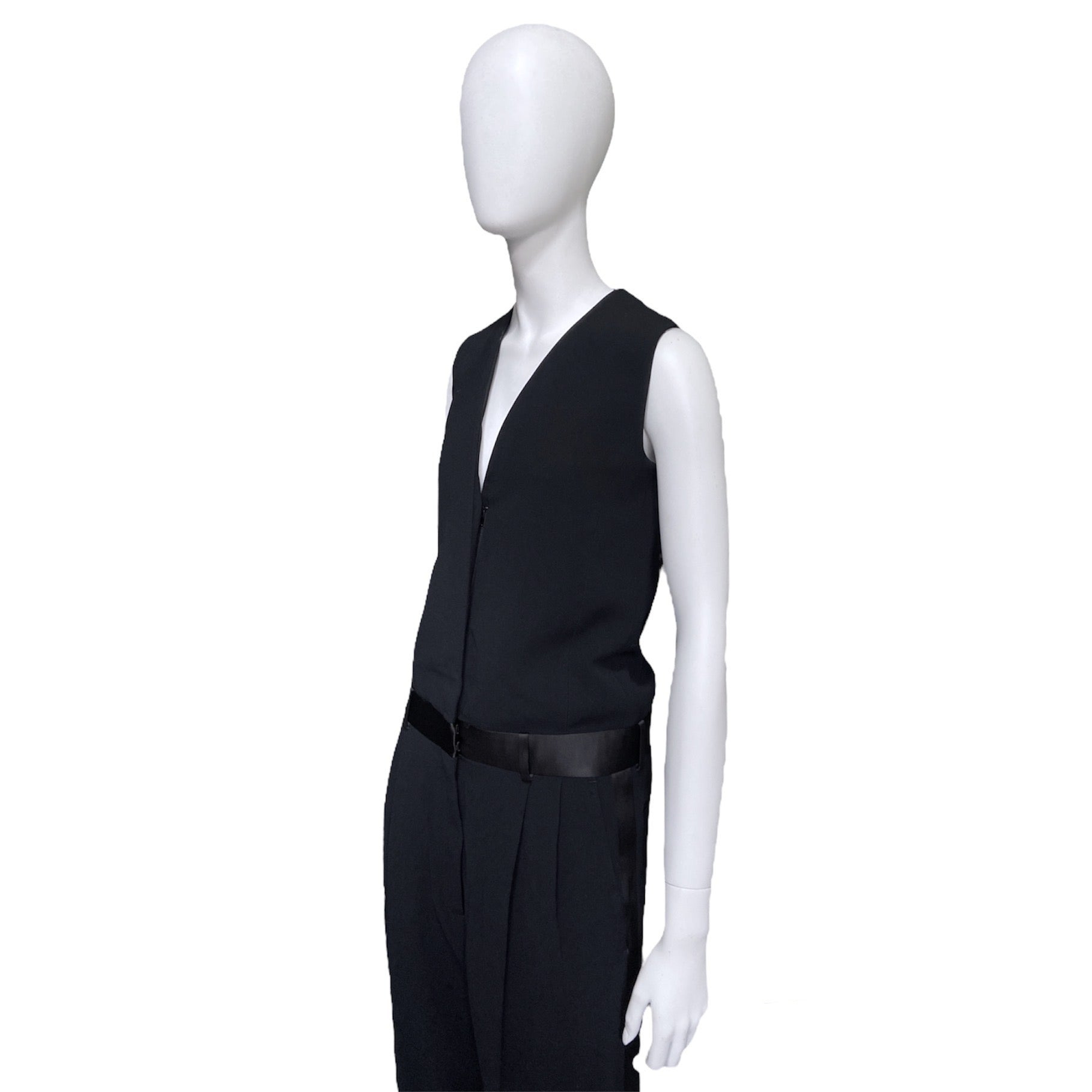 Céline - Céline 2011 phoebe tuxedo jumpsuit 34 - 4