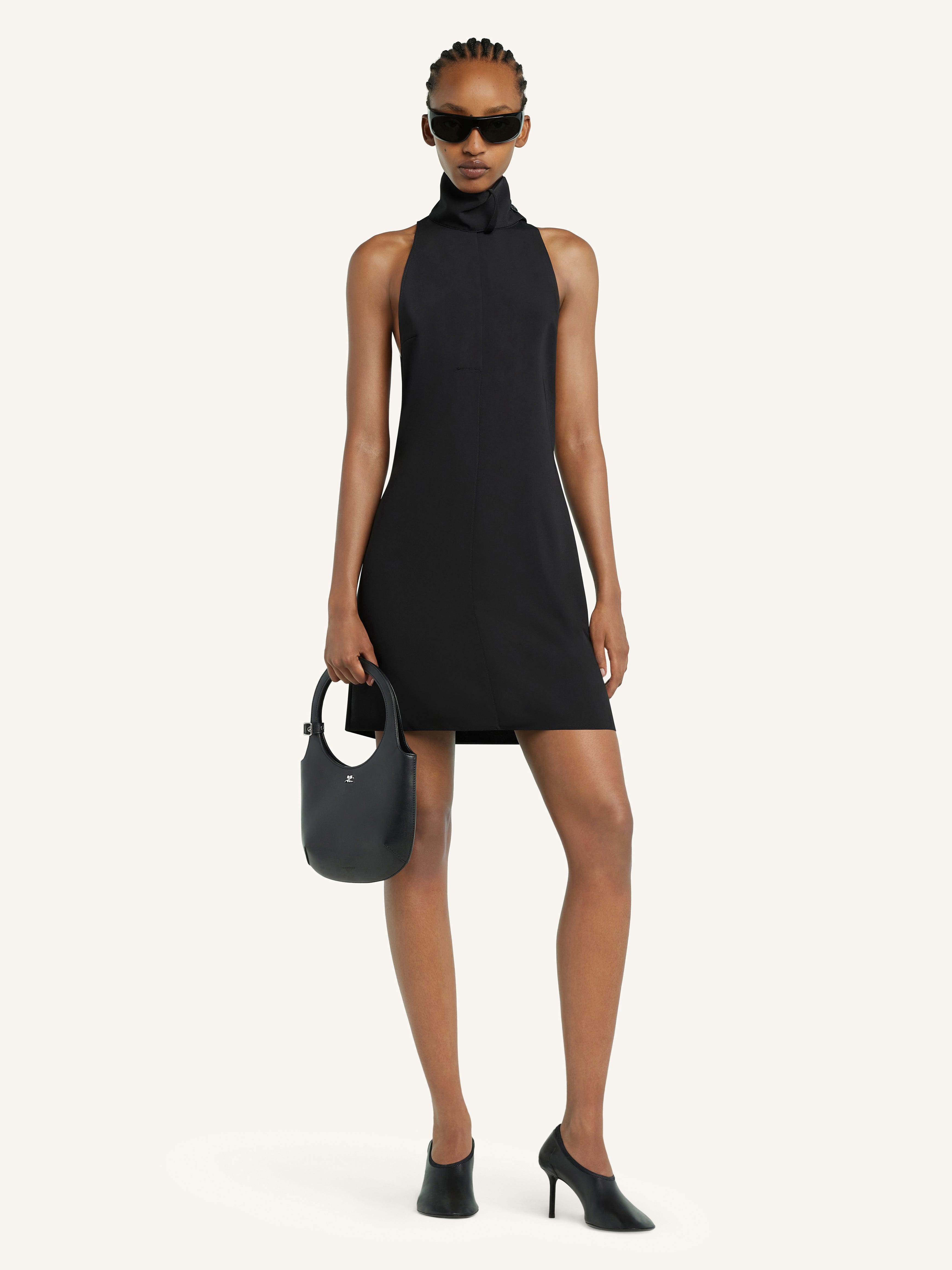 SCARF SLEEVELESS DRESS - 2