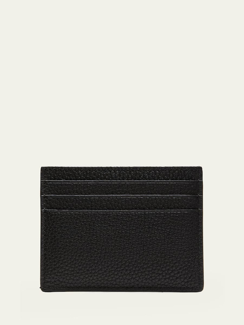 TOM FORD Men's T-Line Open Side Leather Card Holder outlook