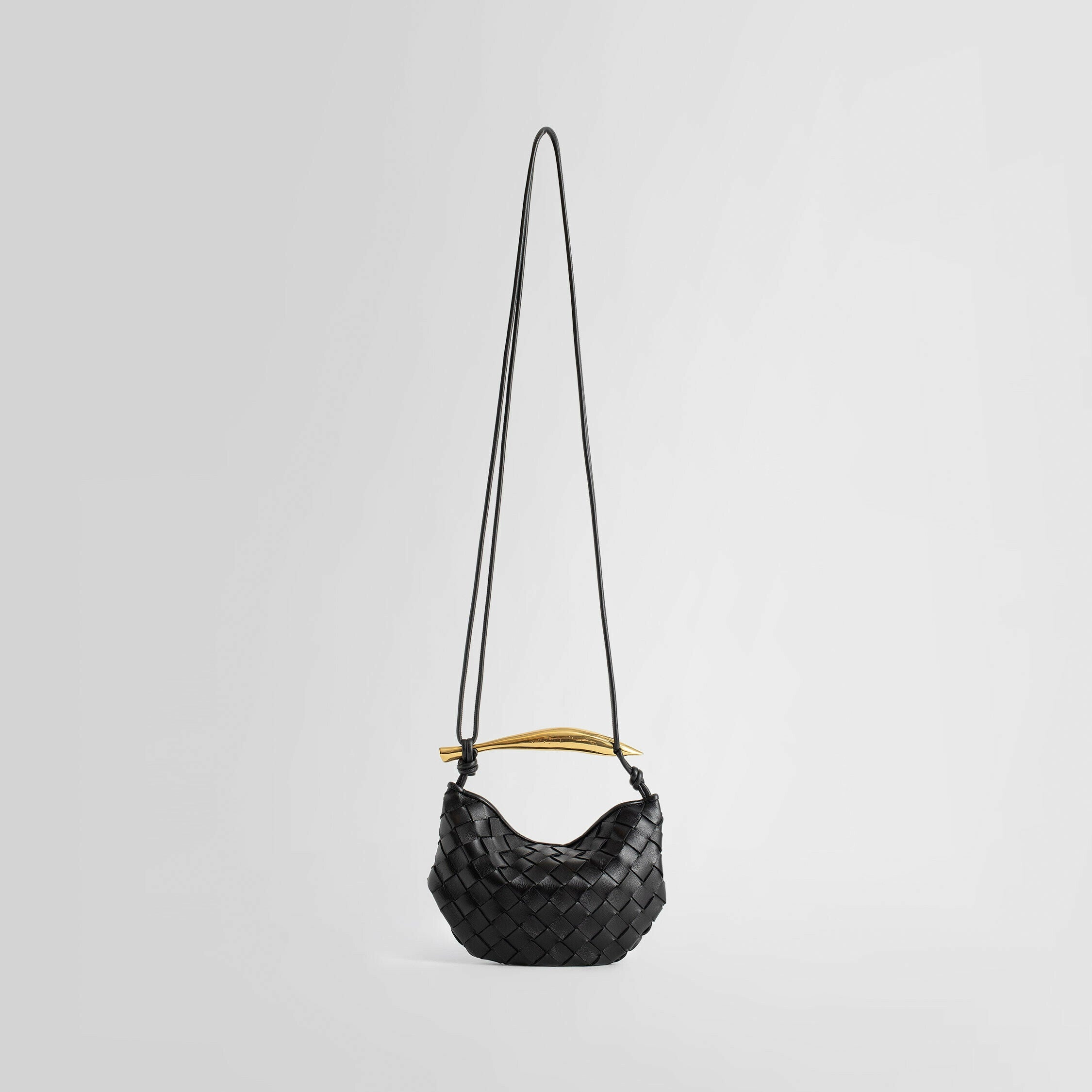 BOTTEGA VENETA WOMAN BLACK TOP HANDLE BAGS - 6