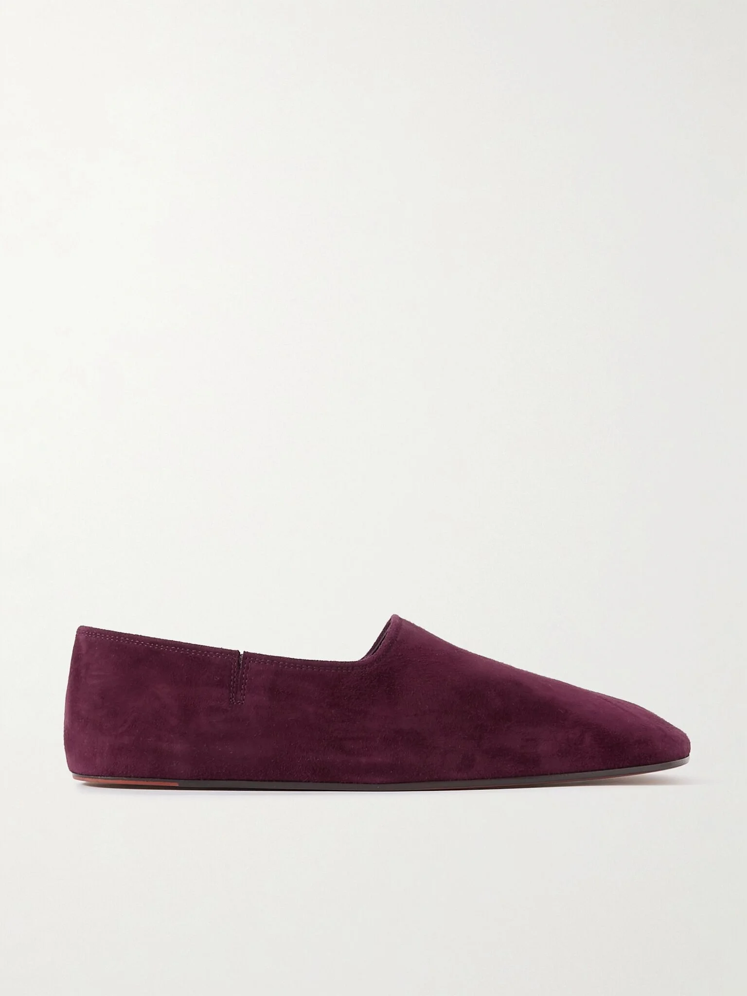 Gravina suede loafers Plum - 1