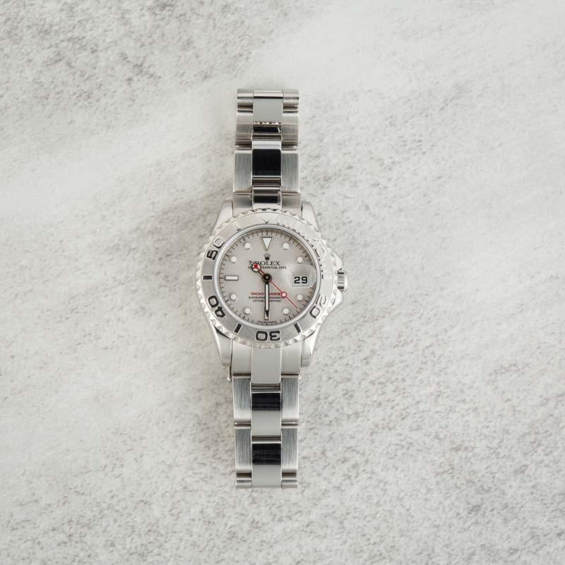 Rolex Yacht-Master Ref 169622 Platinum Dial - 6