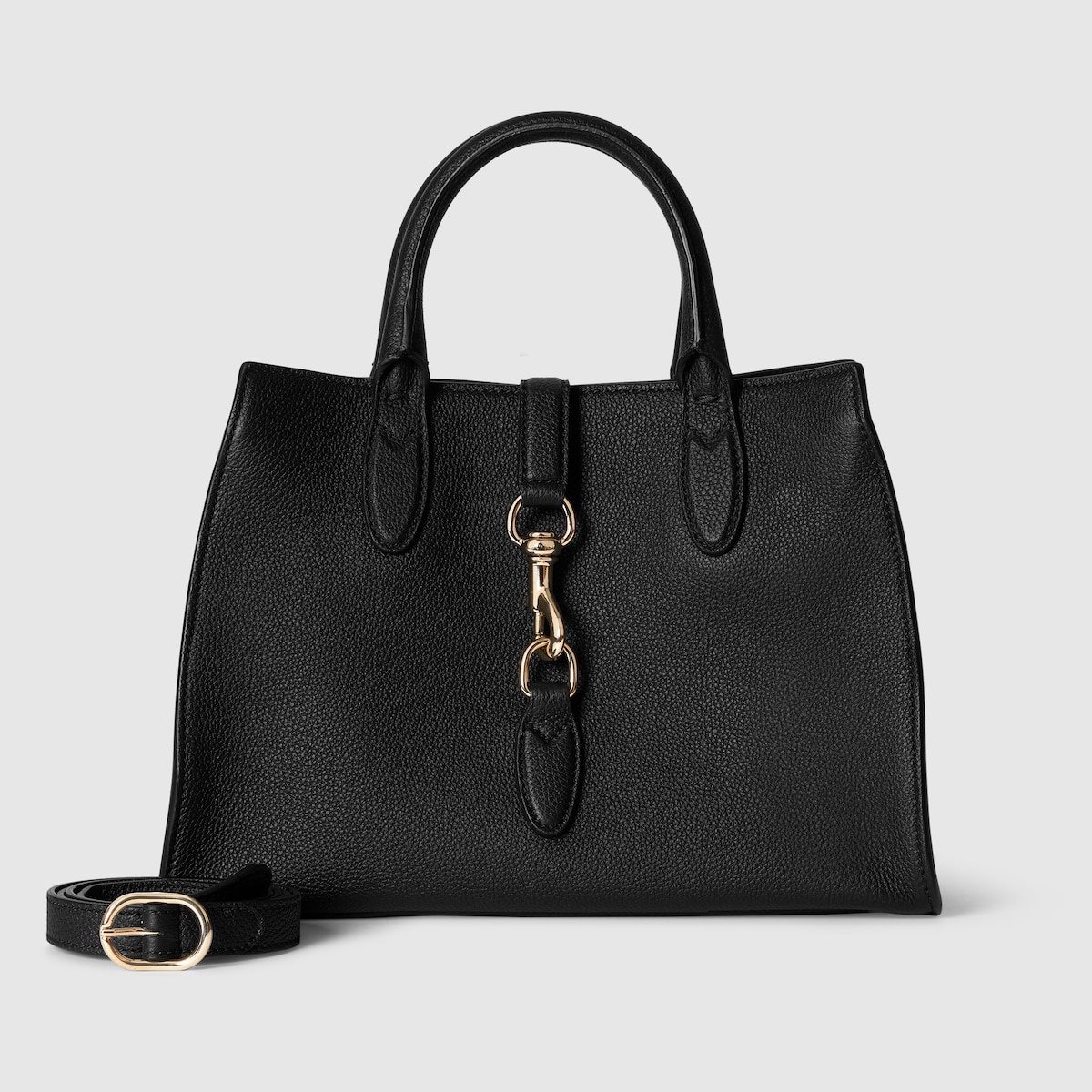 Medium tote bag with hook closure - 6