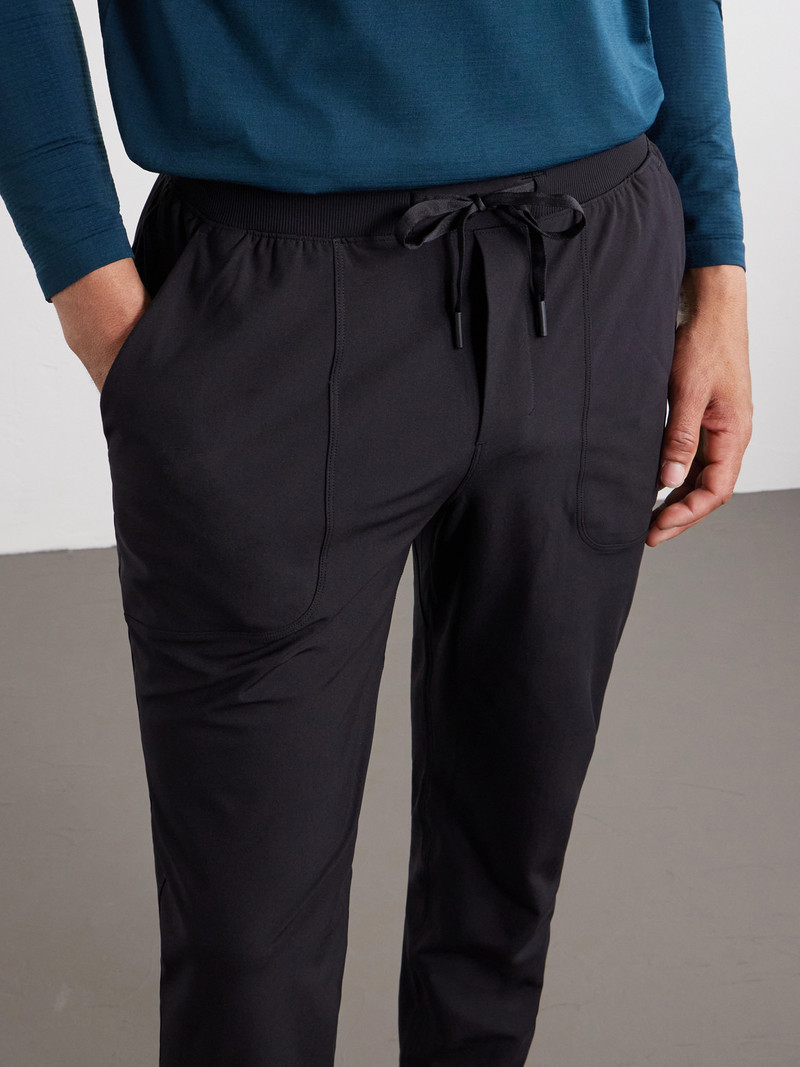 ABC Tapered Recycled-Warpstreme™ Drawstring Trousers 5