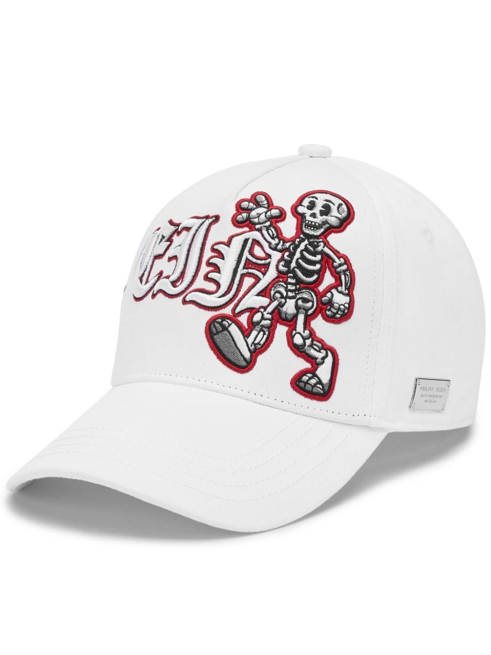 Skeleton embroidered cap - 1