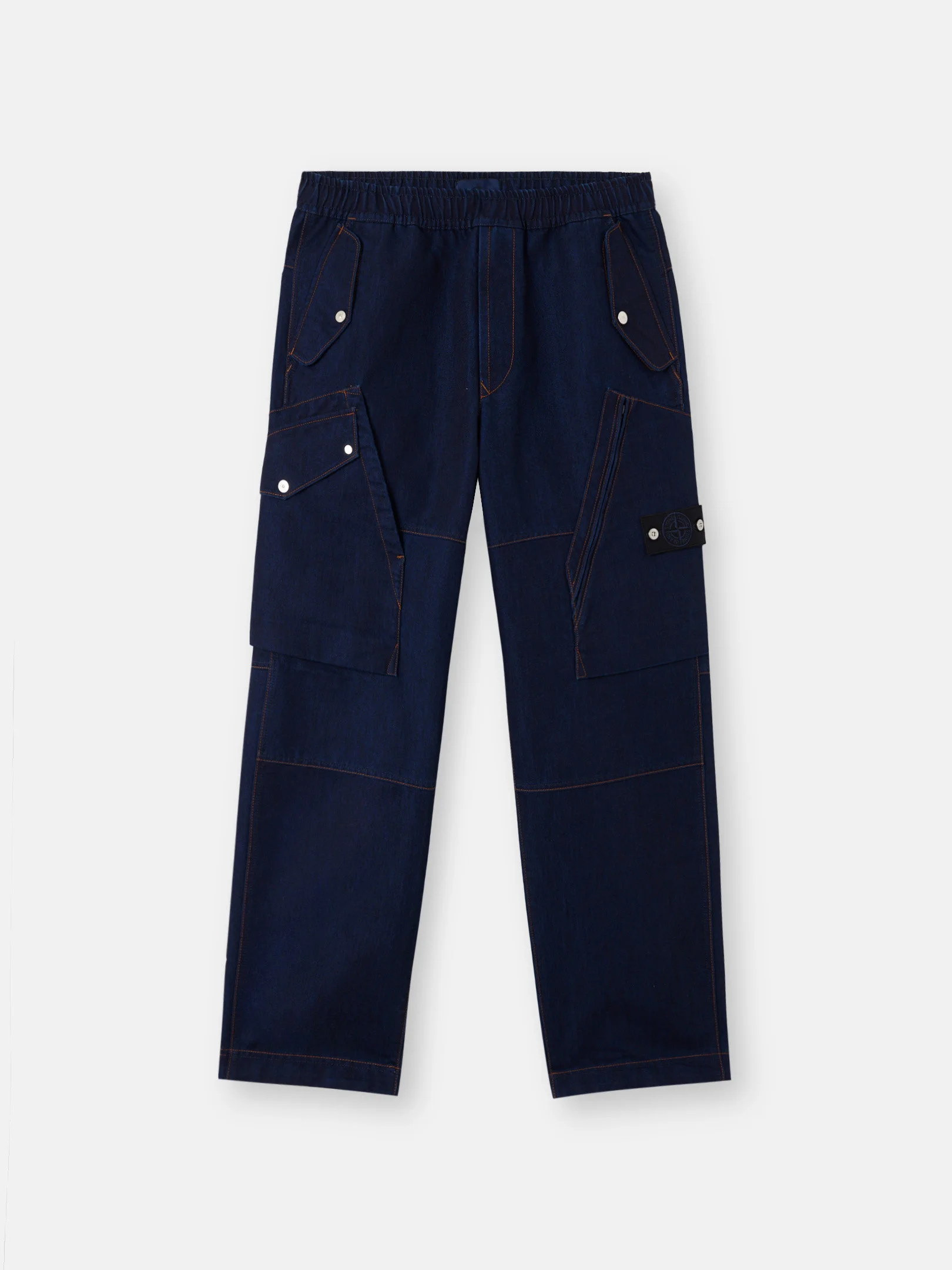 3100045 INDIGO POLYPROPYLENE DENIM LIGHT-RINSED - 1