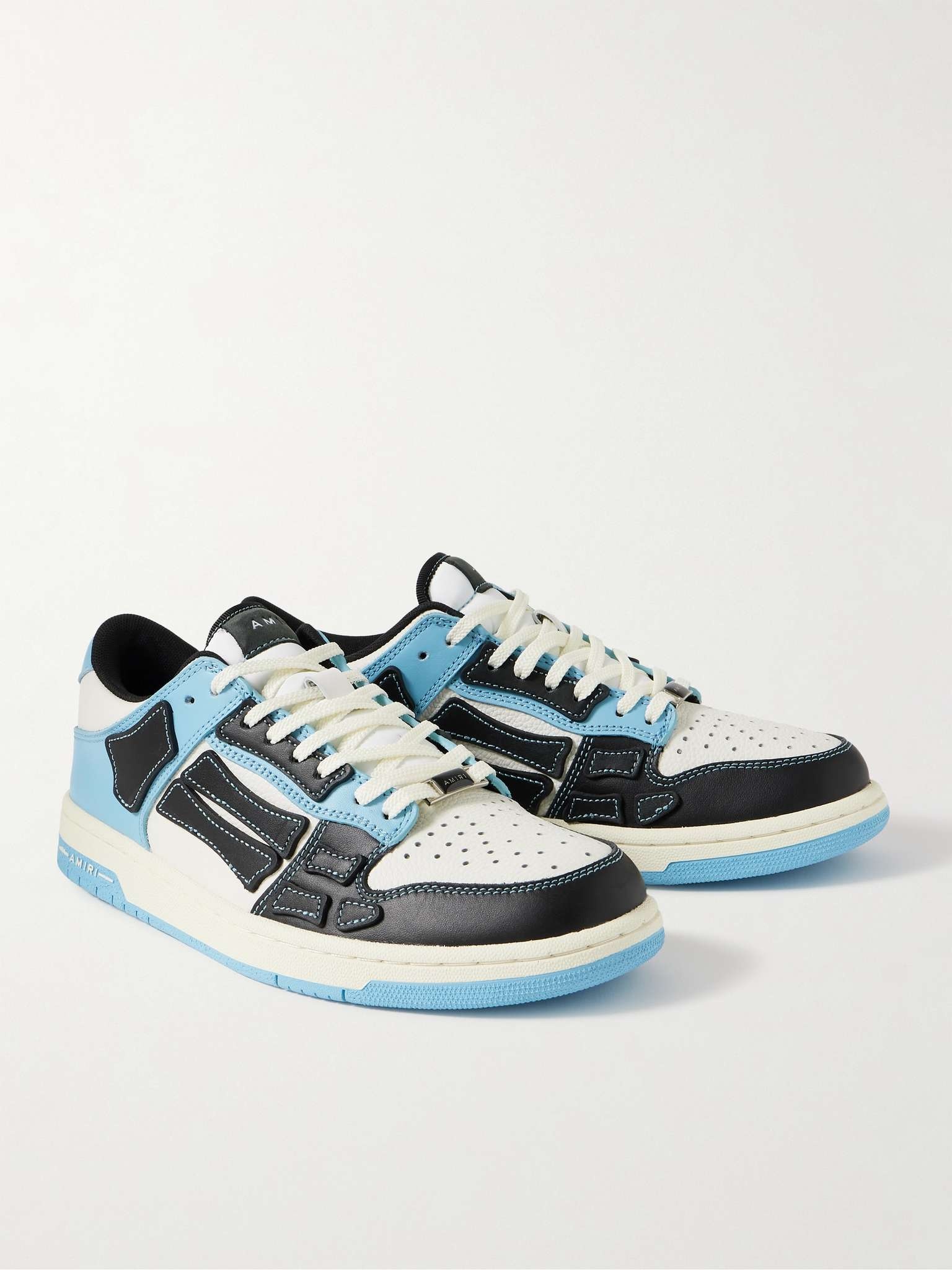 AMIRI Skel-Top Leather Sneakers | REVERSIBLE