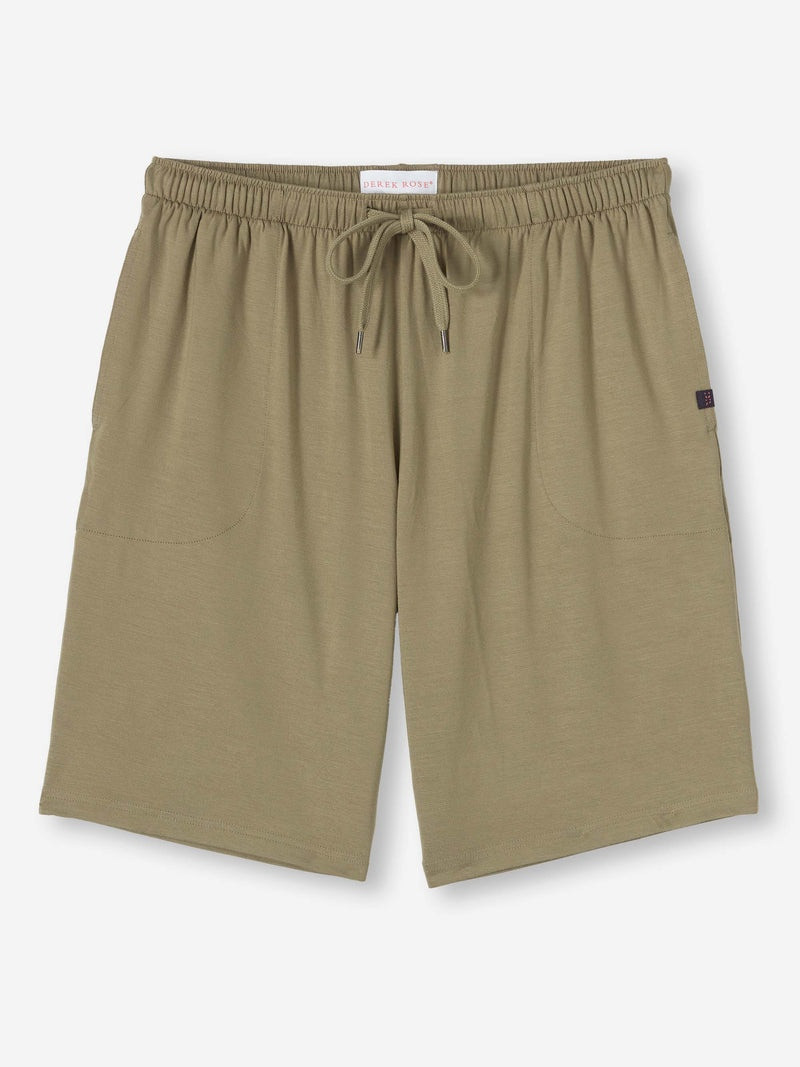 Men's Lounge Shorts Basel Micro Modal Stretch Khaki 1