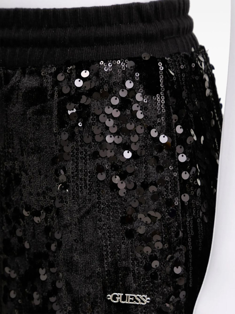 sequin-embellished trousers 4