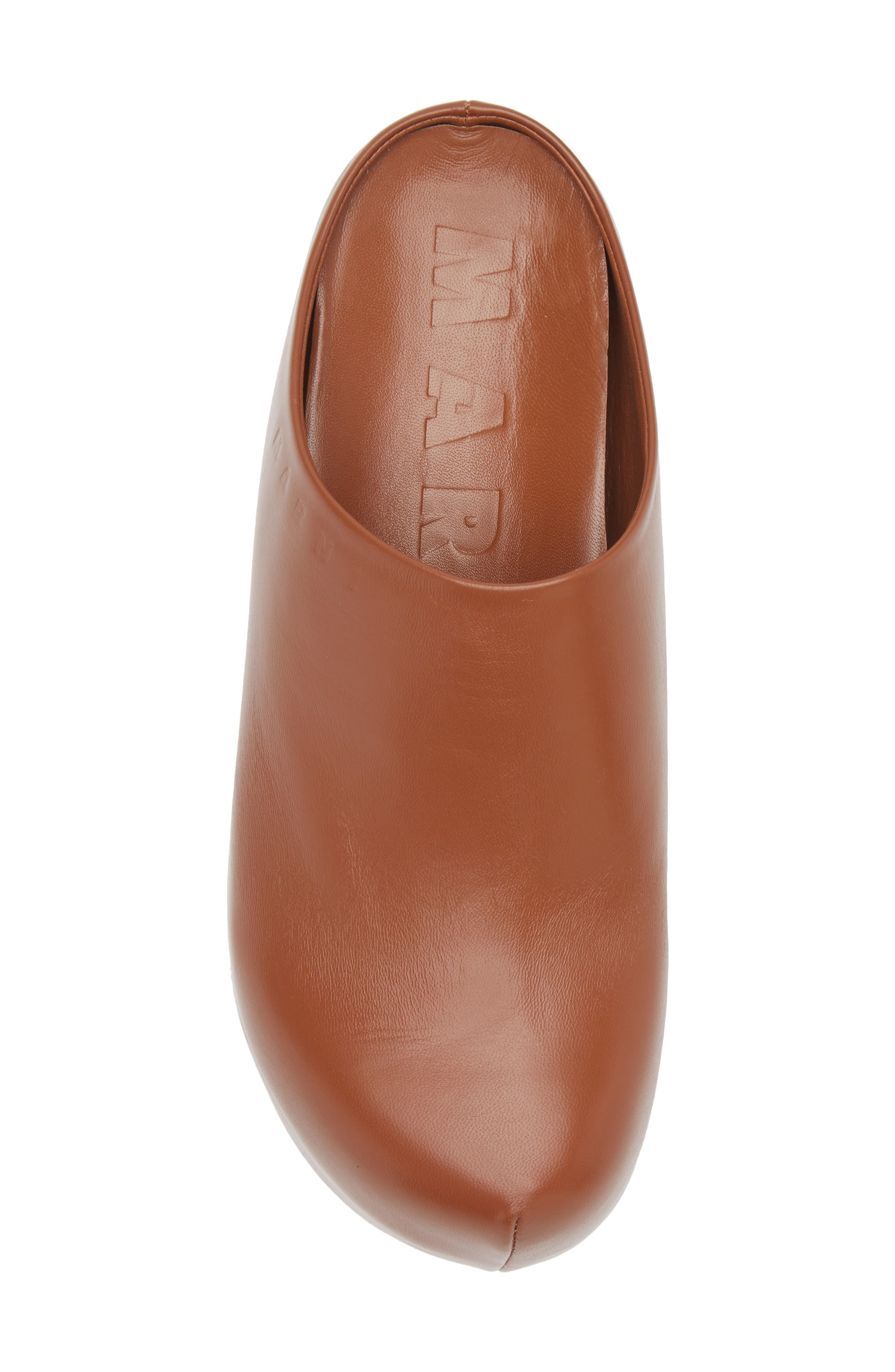 Marni Chunky Platform Clog in Wood at Nordstrom - 5