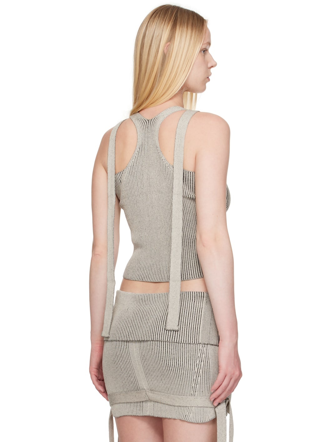 Gray Veil Tank Top - 3