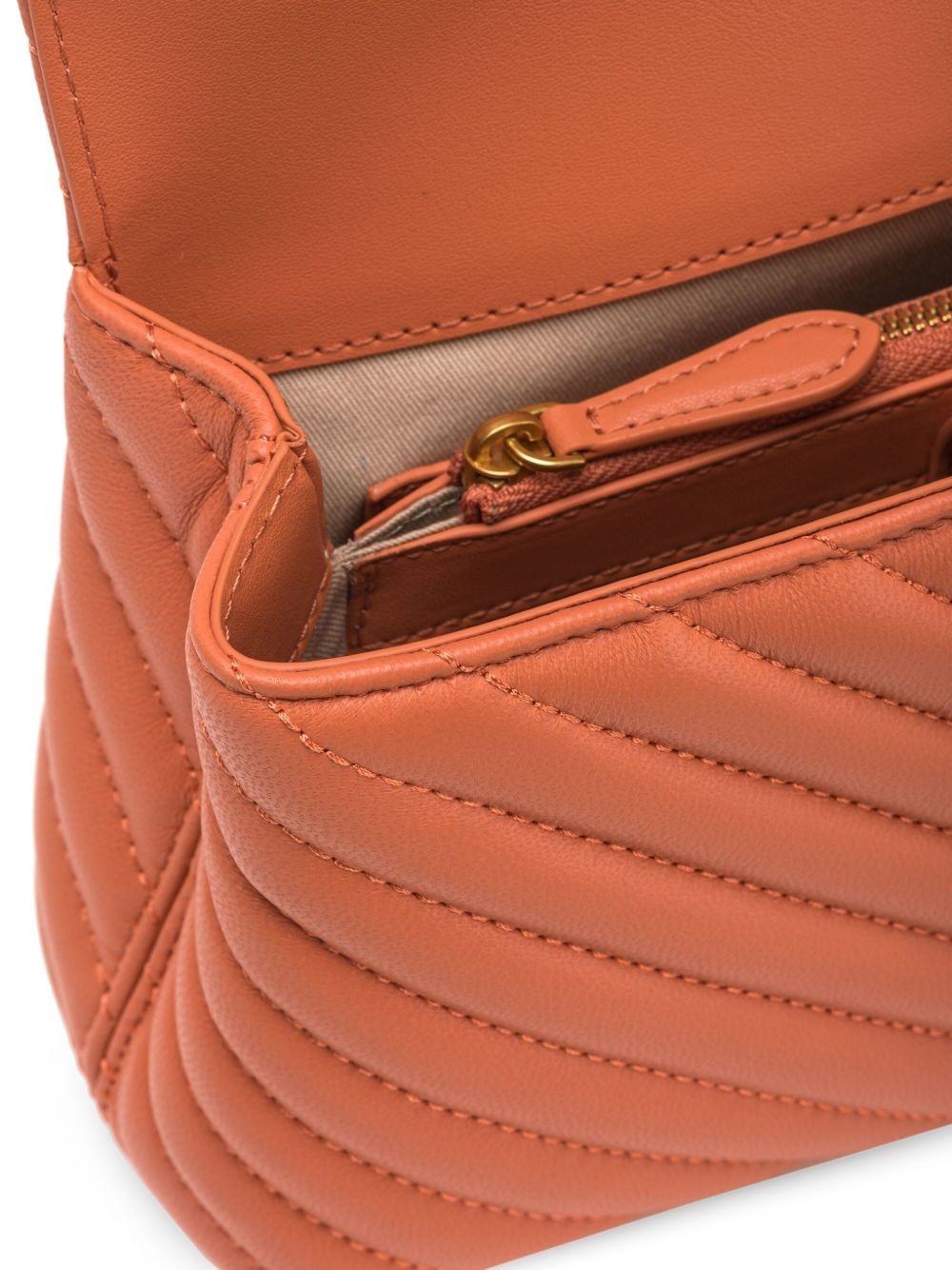 mini Lady Love leather tote bag - 6