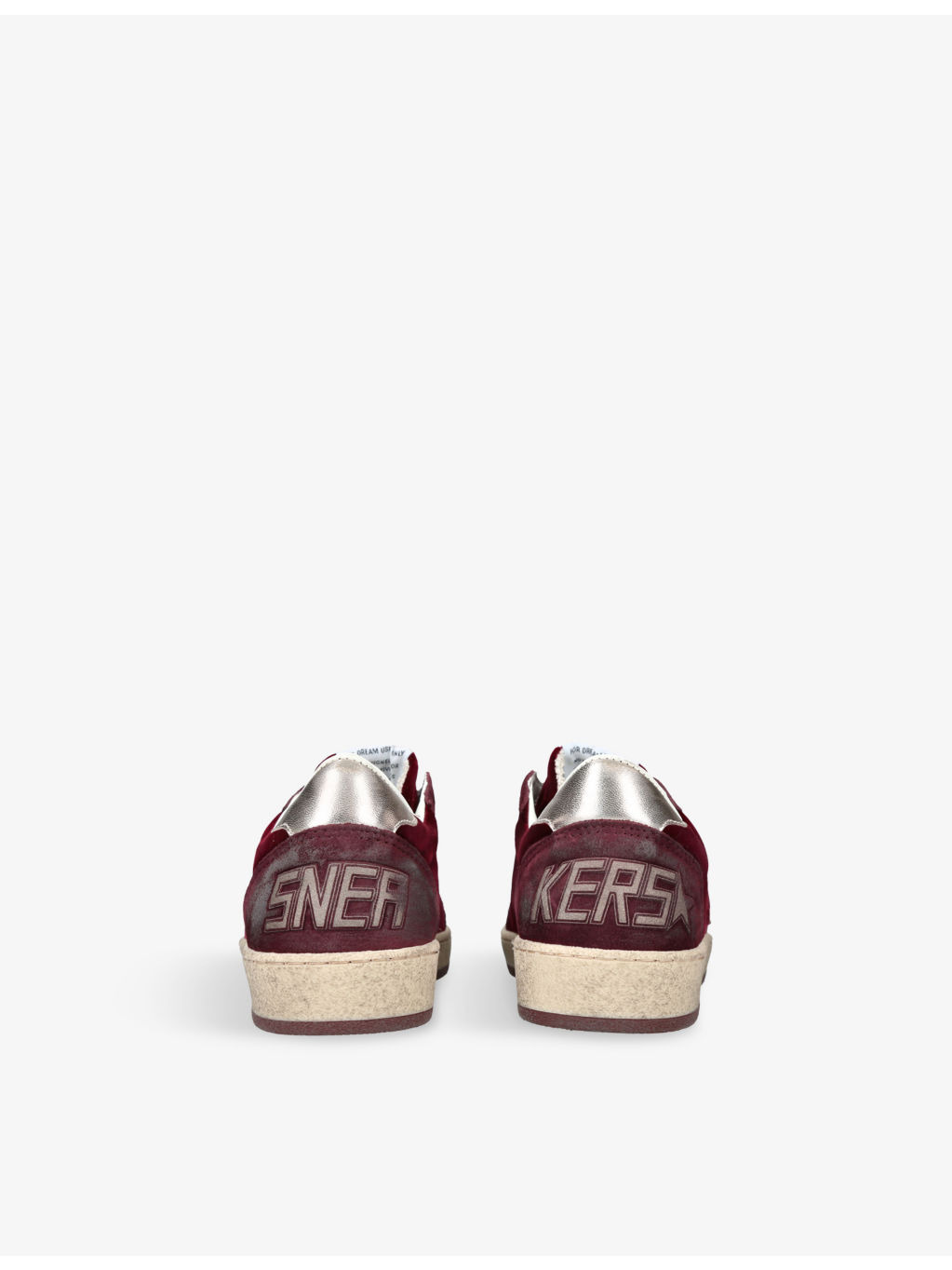 Women’s Ball Star Velvet Low-Top Trainers - 4